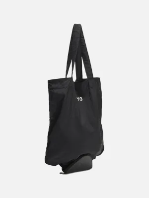 Logo Patch Tote Bag "Black"