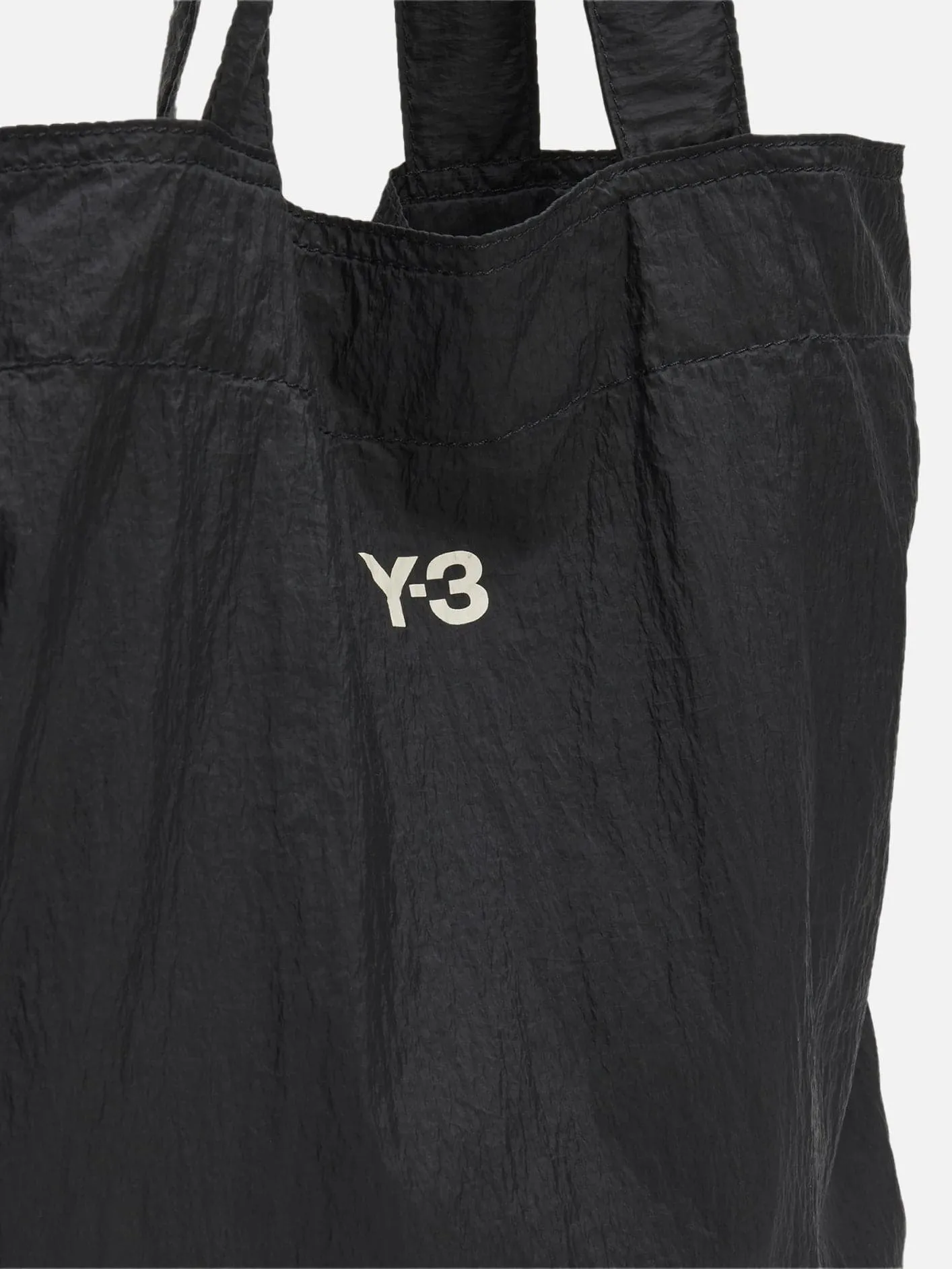 Logo Patch Tote Bag "Black"