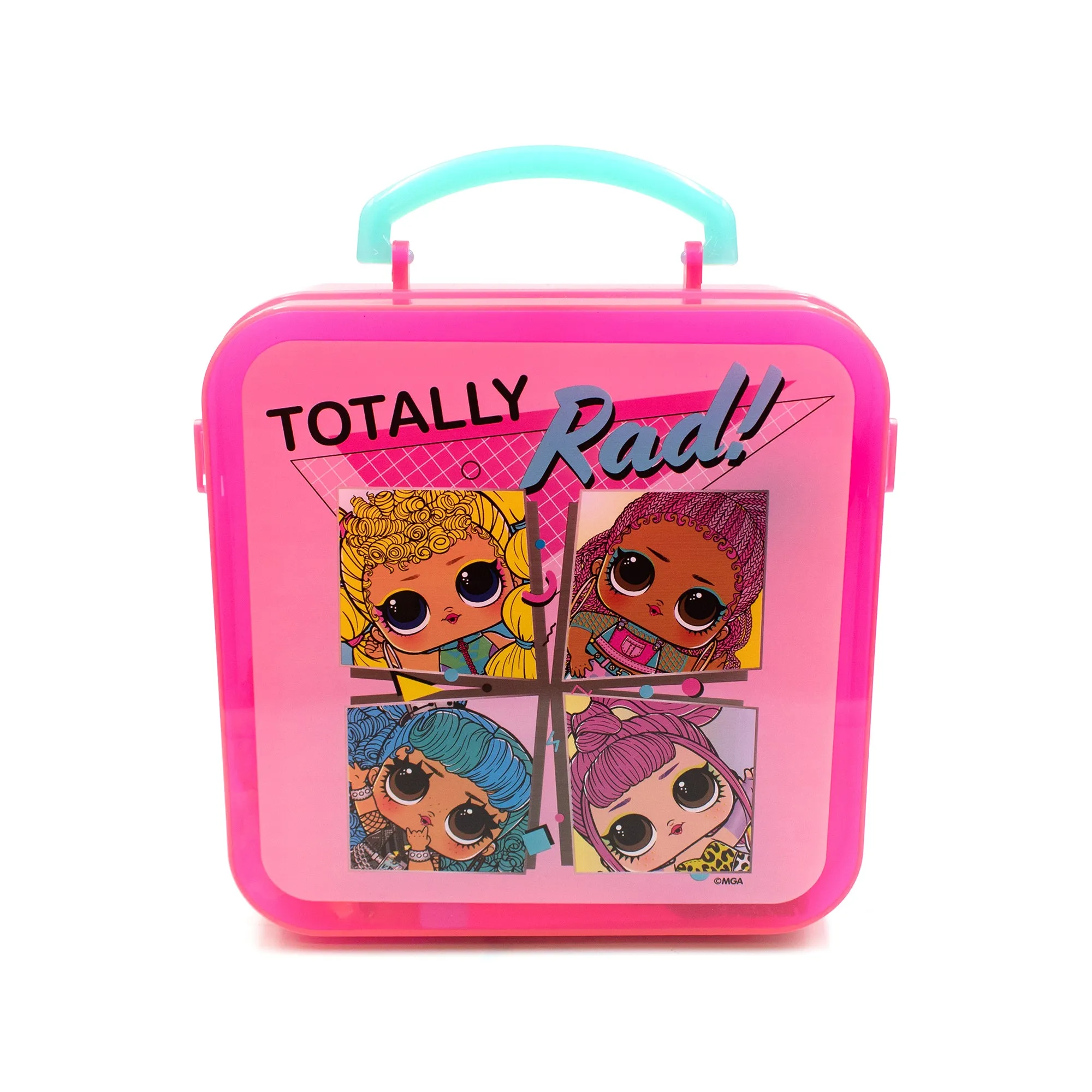 LOL Girls Activity Set 6pc Kids Arts and Crafts Kit for Home, Travel, or Gift