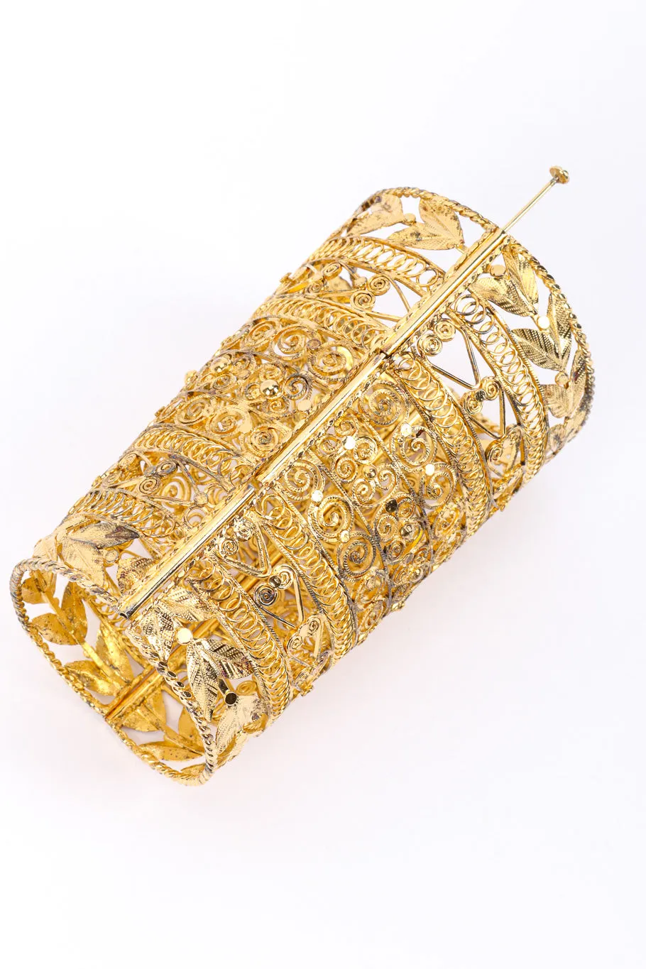 Long Filigree Cuff Bracelet I