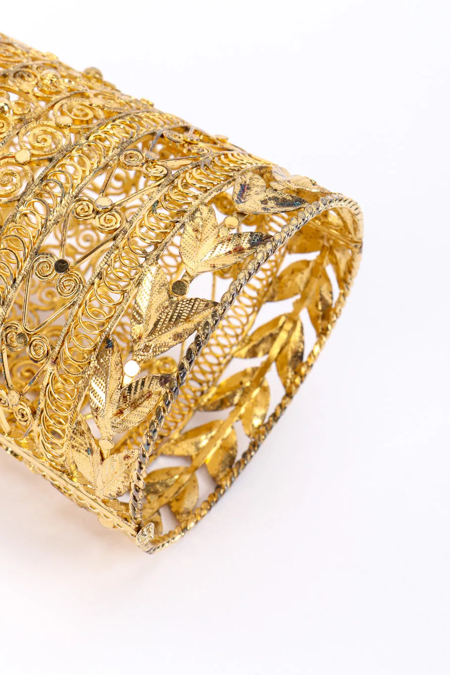 Long Filigree Cuff Bracelet I
