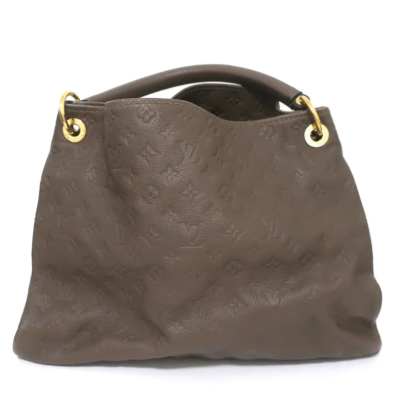 Louis Vuitton Artsy MM Hobo Terre Monogram Empreinte Leather Large Shoulder Bag