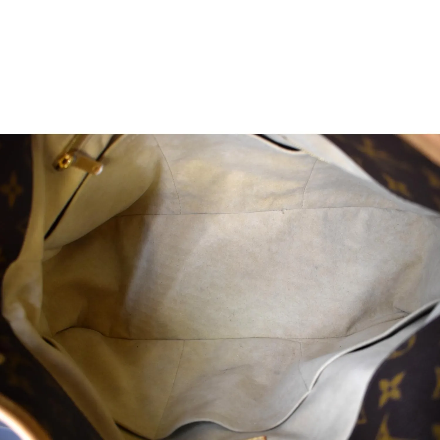 LOUIS VUITTON Artsy MM Monogram Canvas Hobo Bag Brown