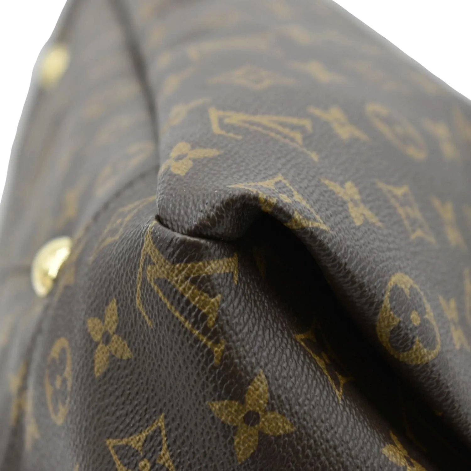 LOUIS VUITTON  Artsy MM Monogram Canvas Hobo Bag Brown