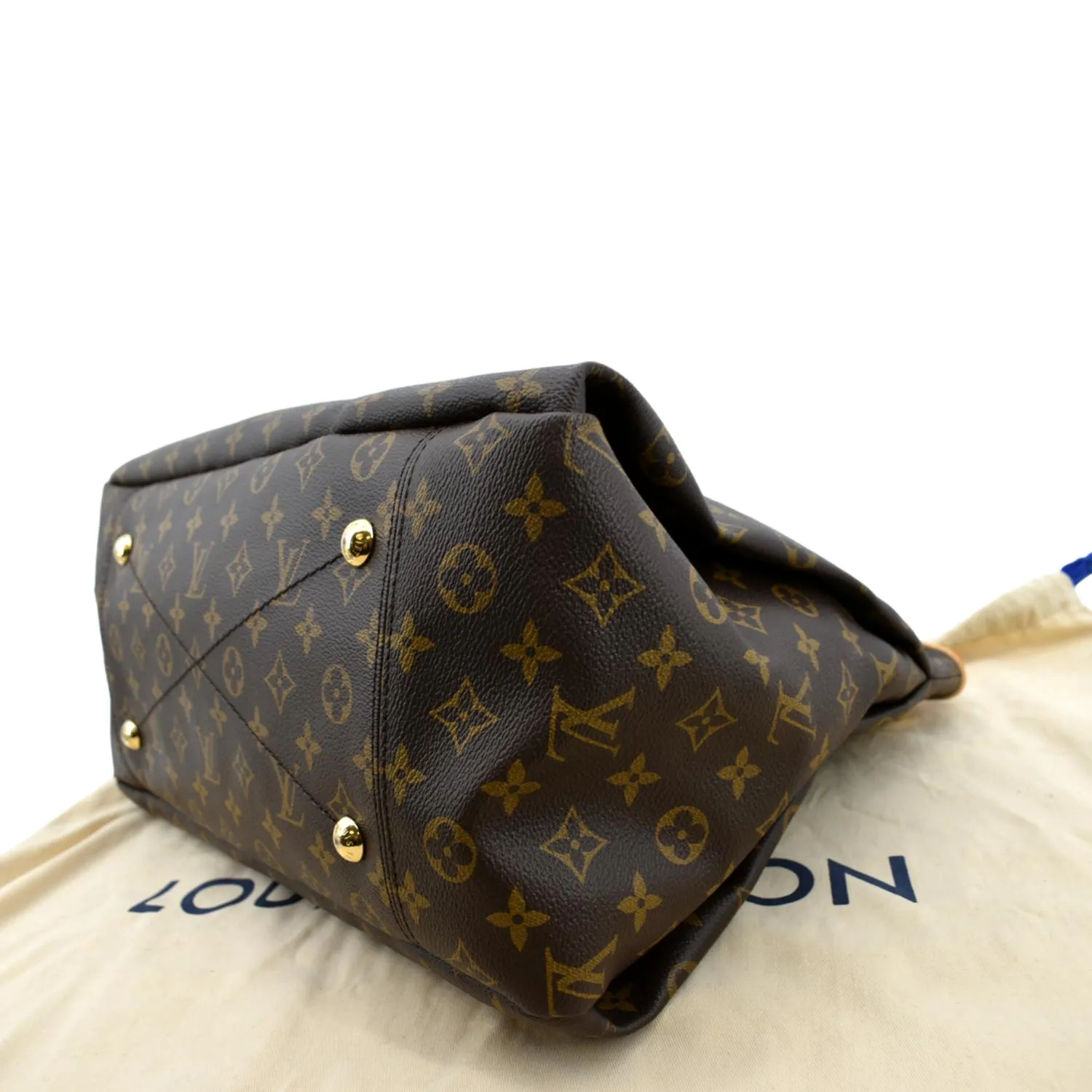 LOUIS VUITTON  Artsy MM Monogram Canvas Hobo Bag Brown