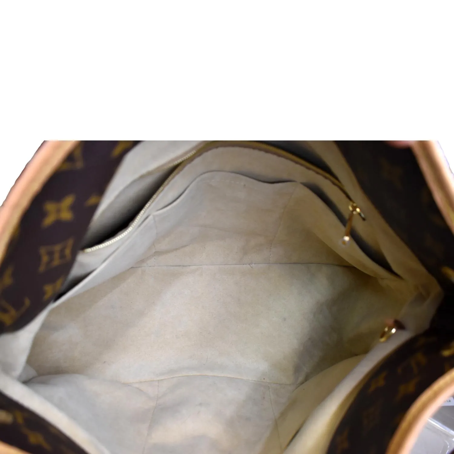 LOUIS VUITTON Artsy MM Monogram Canvas Hobo Bag Brown
