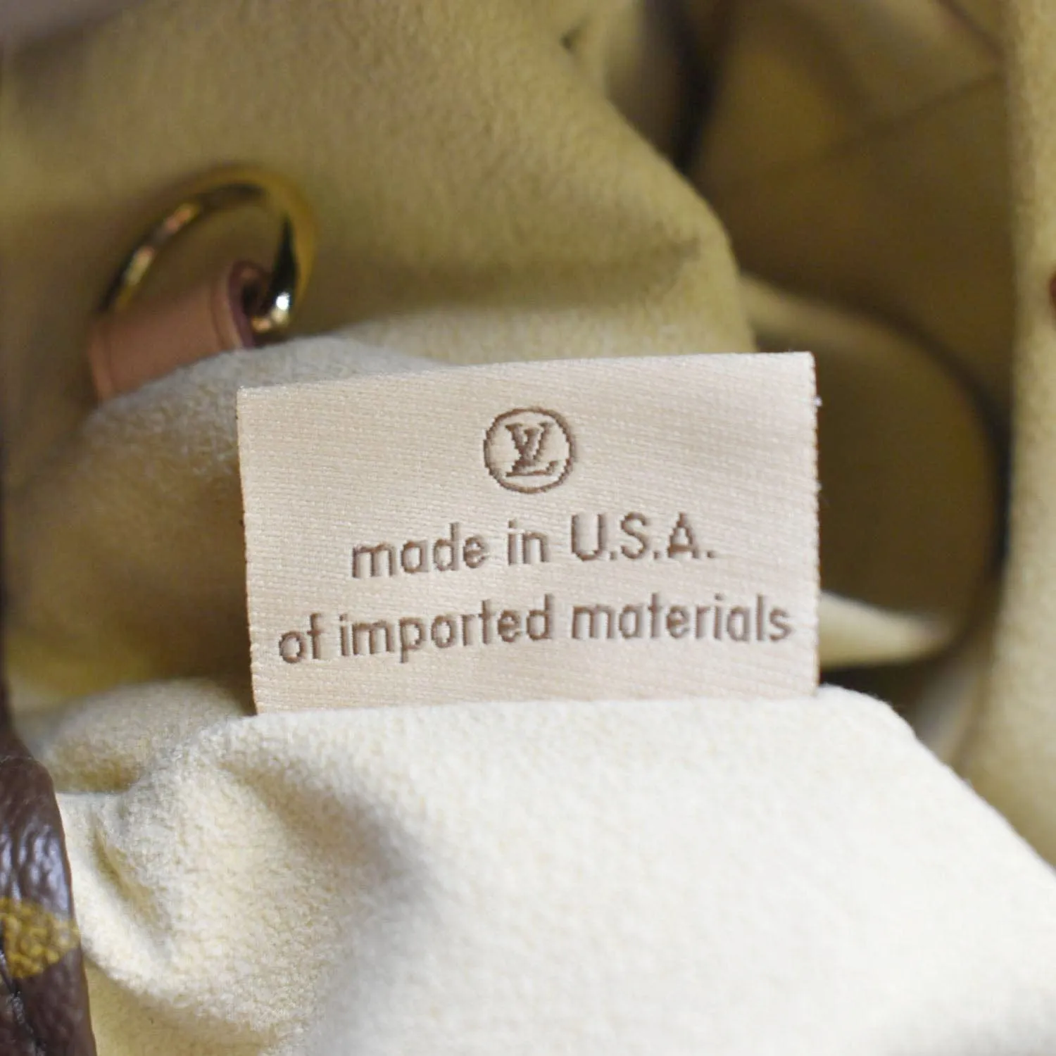 LOUIS VUITTON  Artsy MM Monogram Canvas Hobo Bag Brown