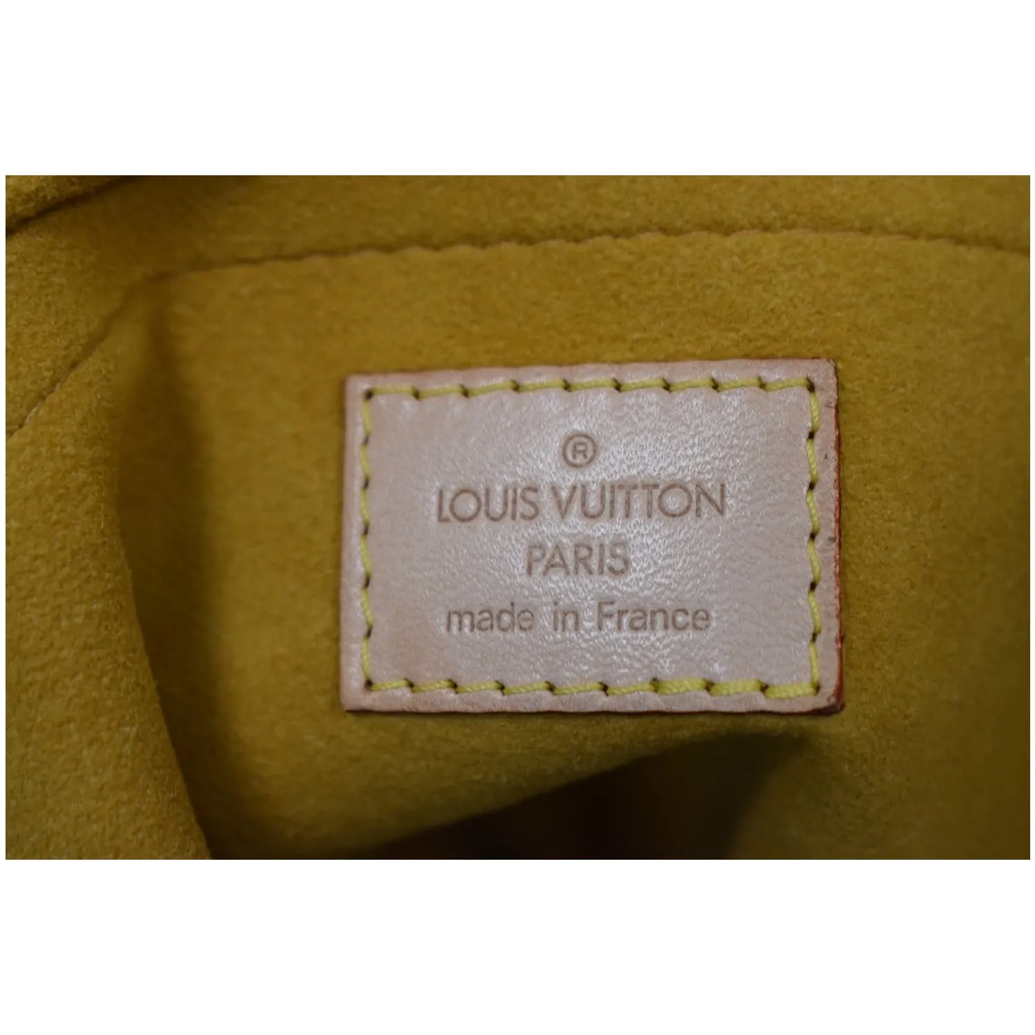 LOUIS VUITTON Baggy GM Monogram Denim Hobo Bag Blue
