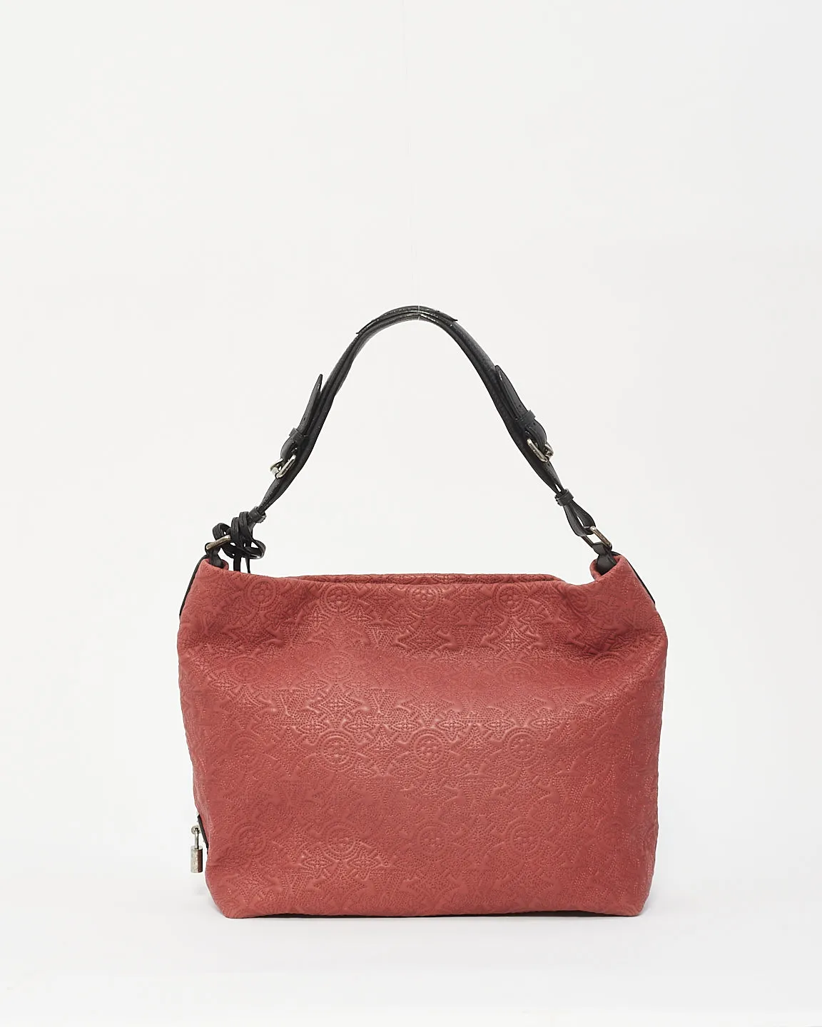 Louis Vuitton Burnt Rosewood Antheia Hobo Pm Bag
