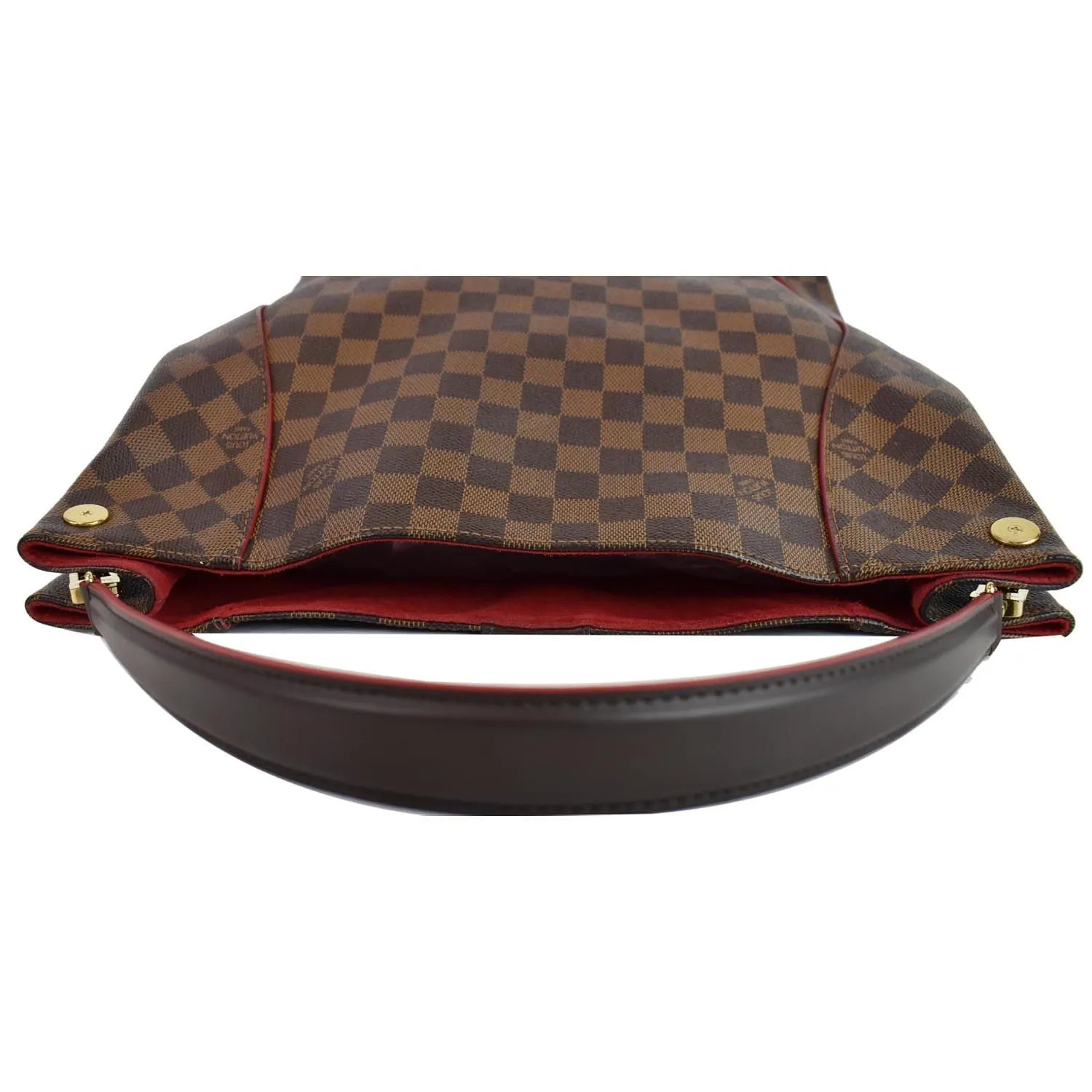 LOUIS VUITTON Caissa Damier Ebene Hobo Bag Brown