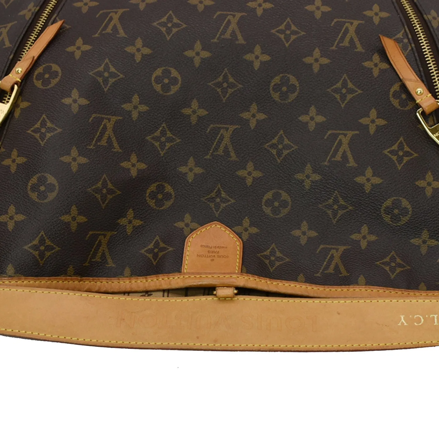 LOUIS VUITTON Delightful GM Monogram Canvas Hobo Bag Brown