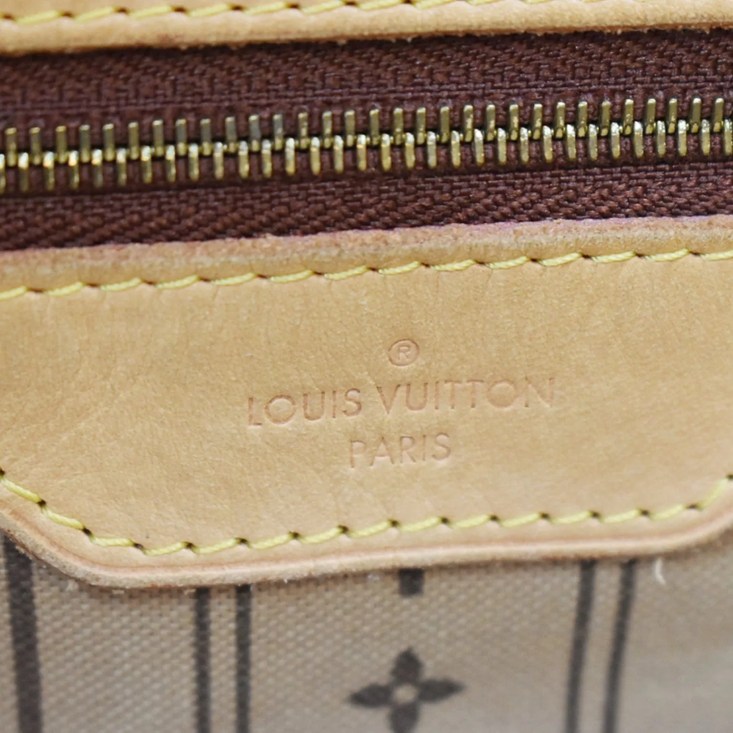LOUIS VUITTON Delightful GM Monogram Canvas Hobo Bag Brown