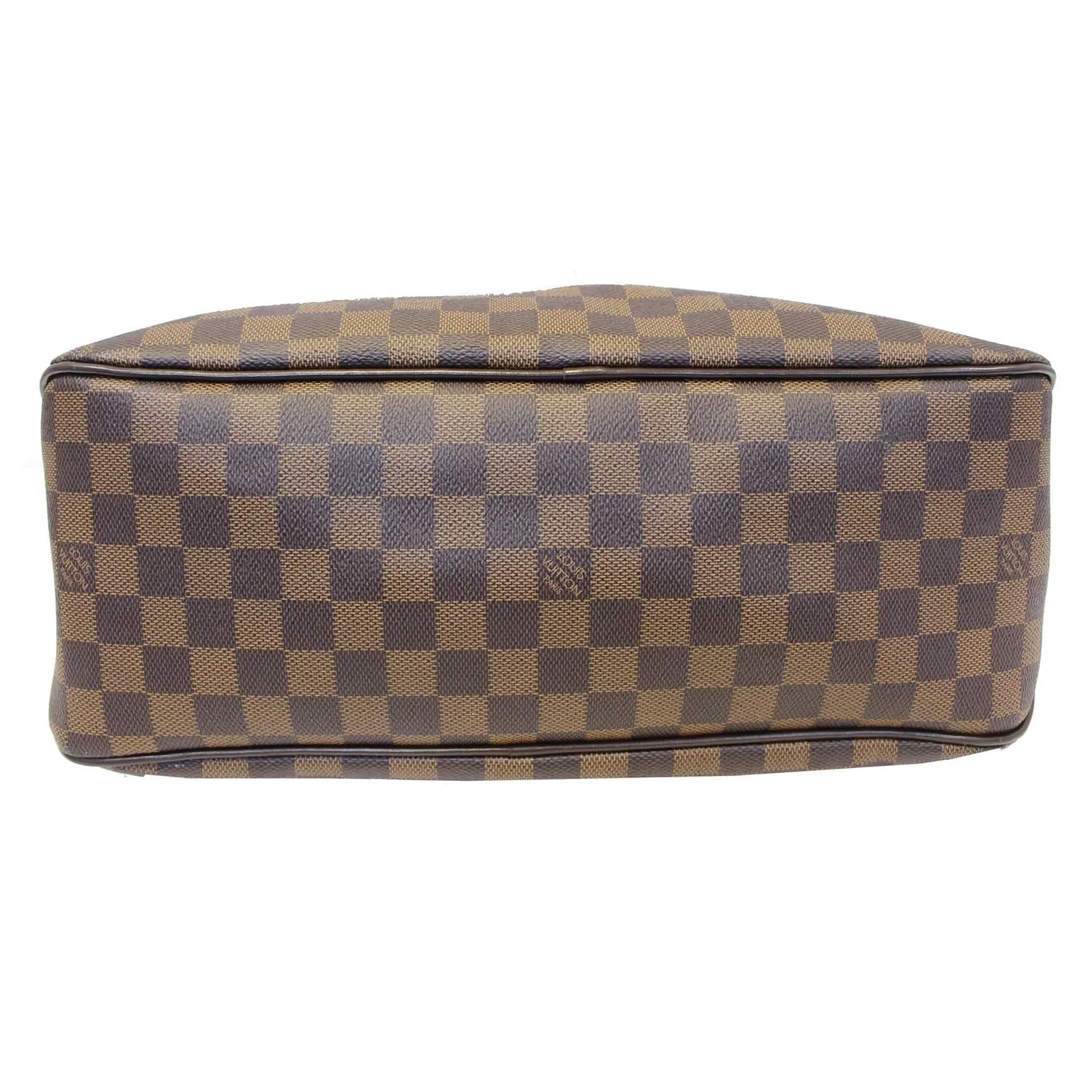 LOUIS VUITTON Delightful MM NM Damier Ebene Hobo Shoulder Bag Brown