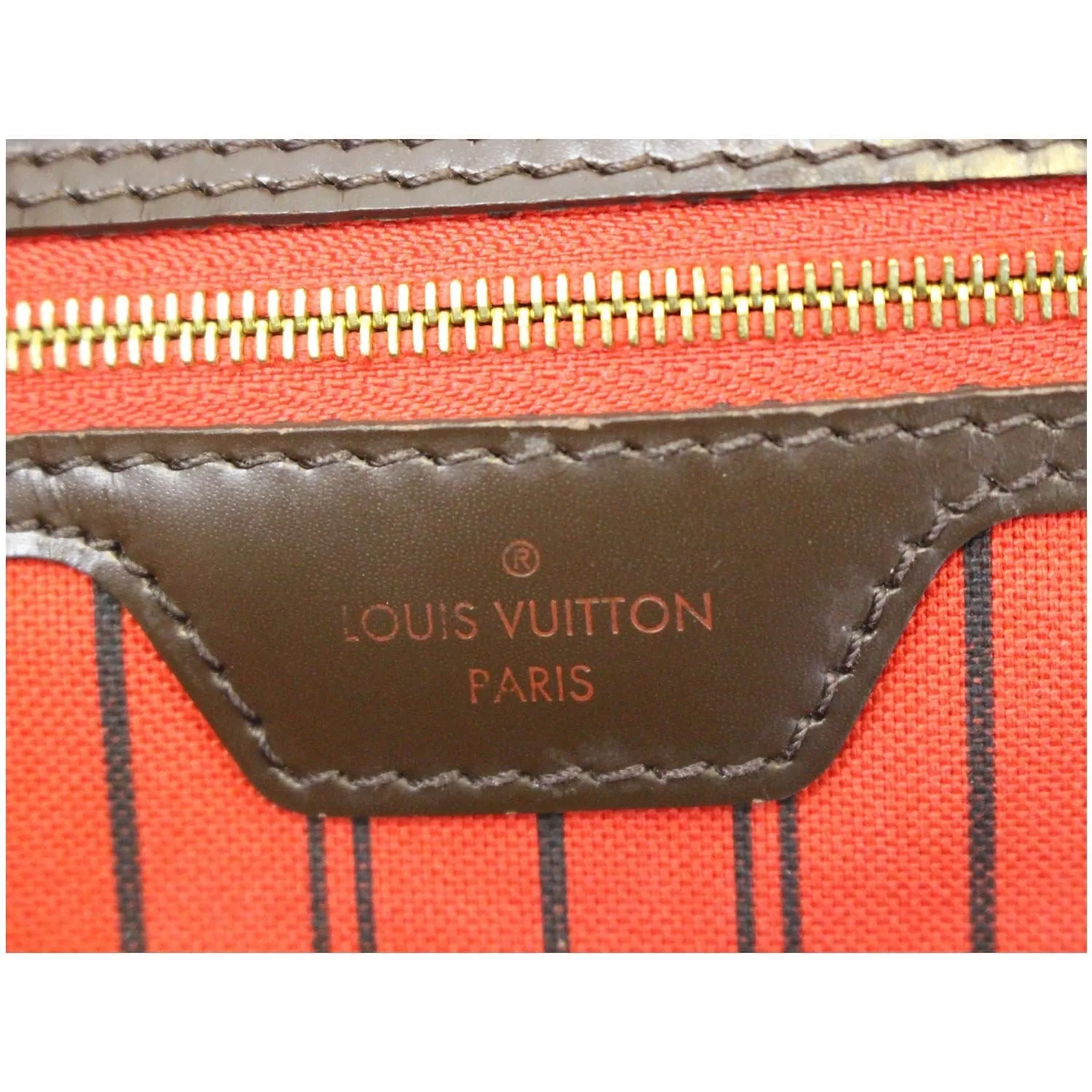 LOUIS VUITTON Delightful MM NM Damier Ebene Hobo Shoulder Bag Brown