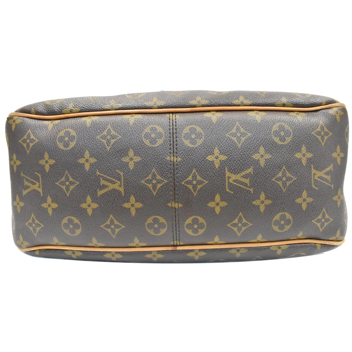 LOUIS VUITTON Delightful PM Monogram Canvas Hobo Bag Brown