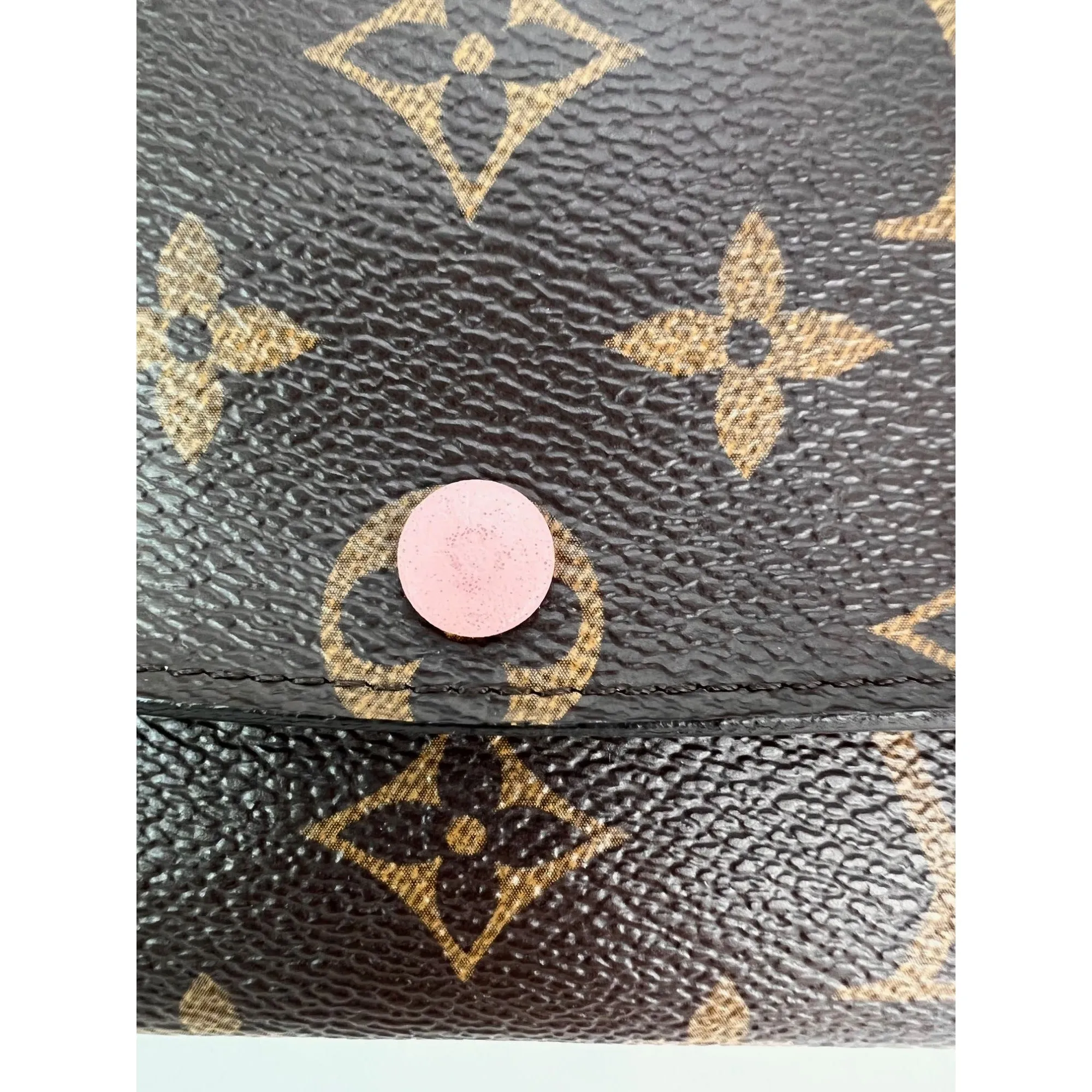 Louis Vuitton Emilie Monogram Rose Ballerine Wallet Clutch