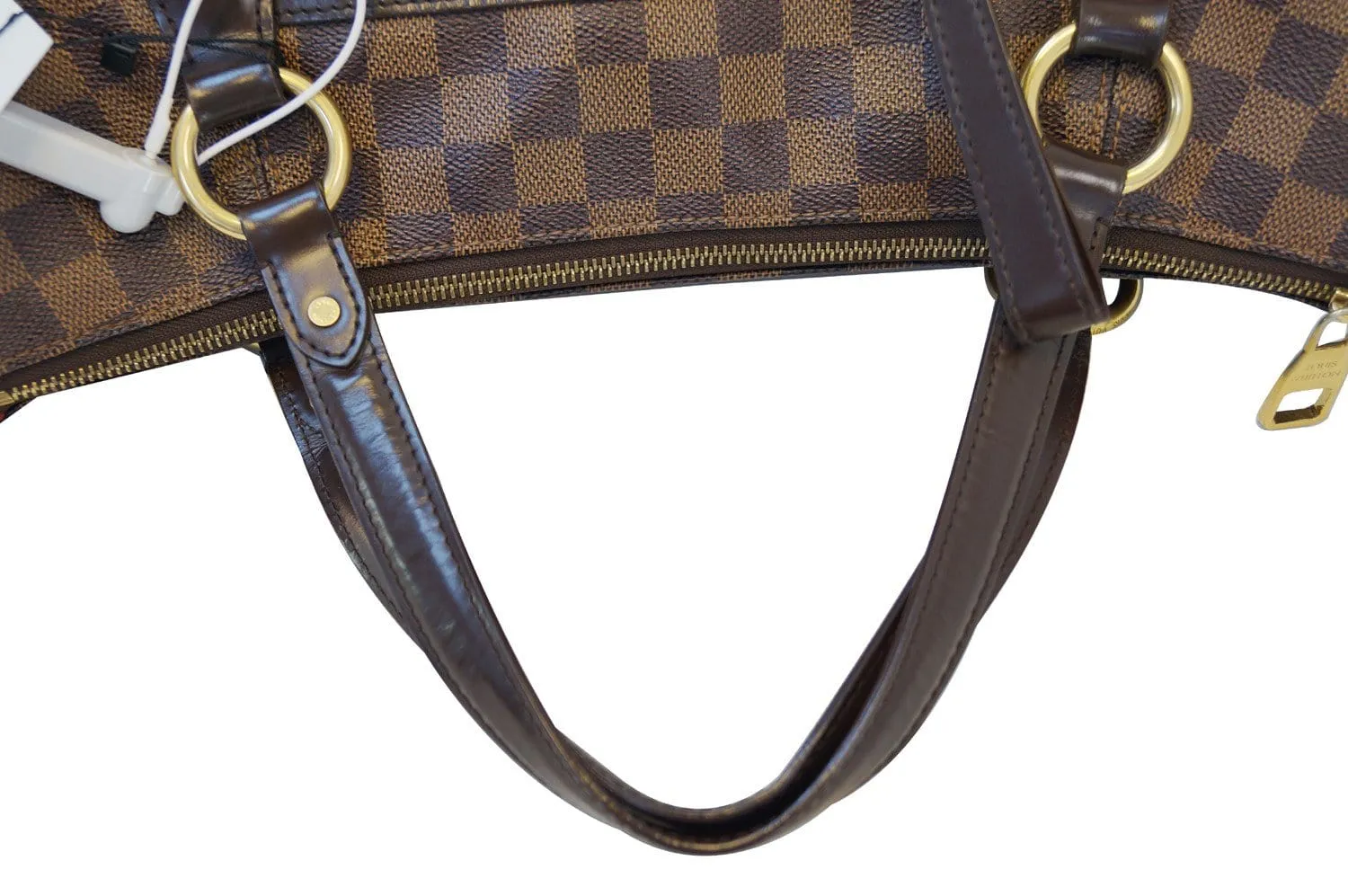 Louis Vuitton Evora MM Damier Ebene Hobo Shoulder Bag