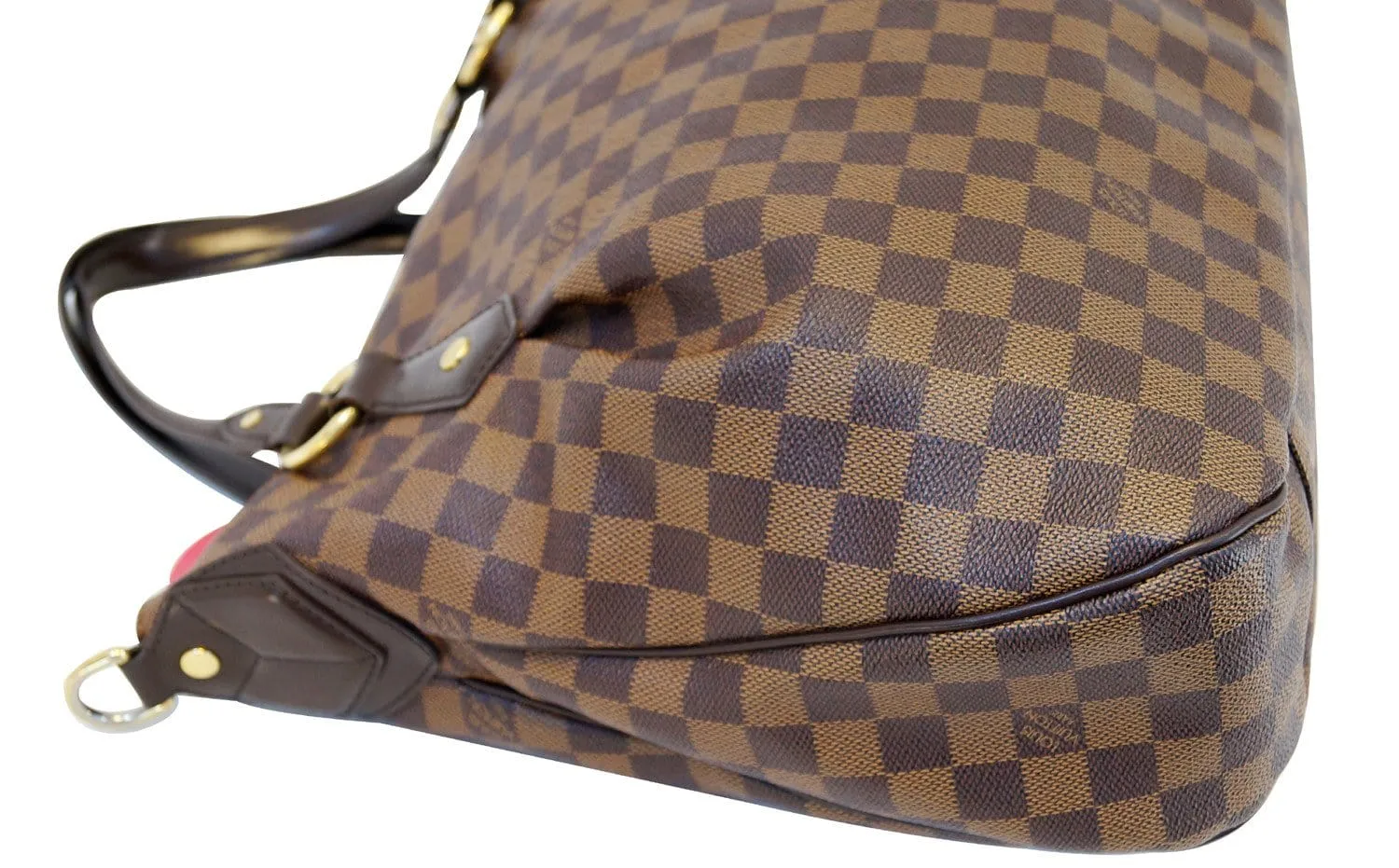 Louis Vuitton Evora MM Damier Ebene Hobo Shoulder Bag