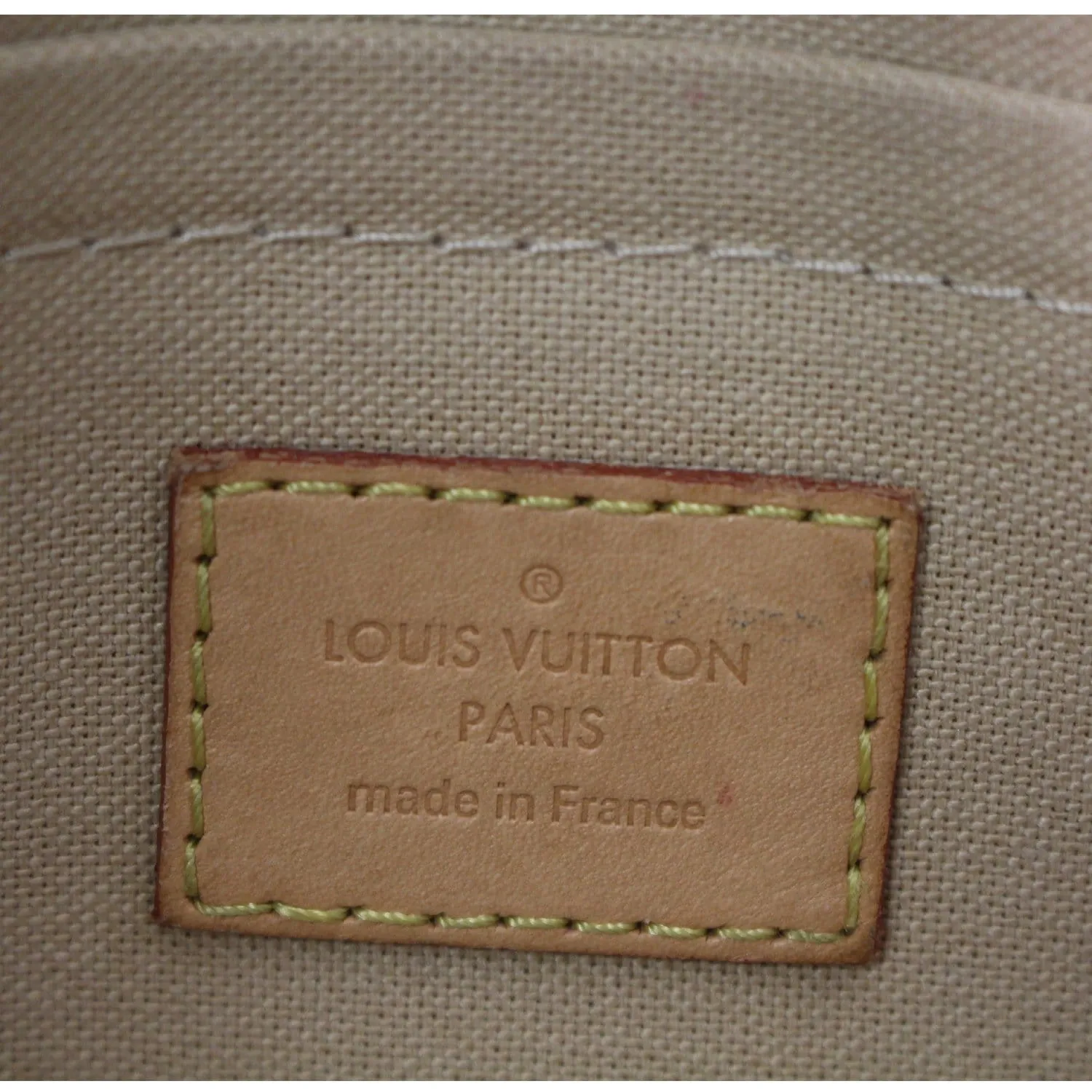 LOUIS VUITTON Favorite MM Damier Azur Crossbody Bag White