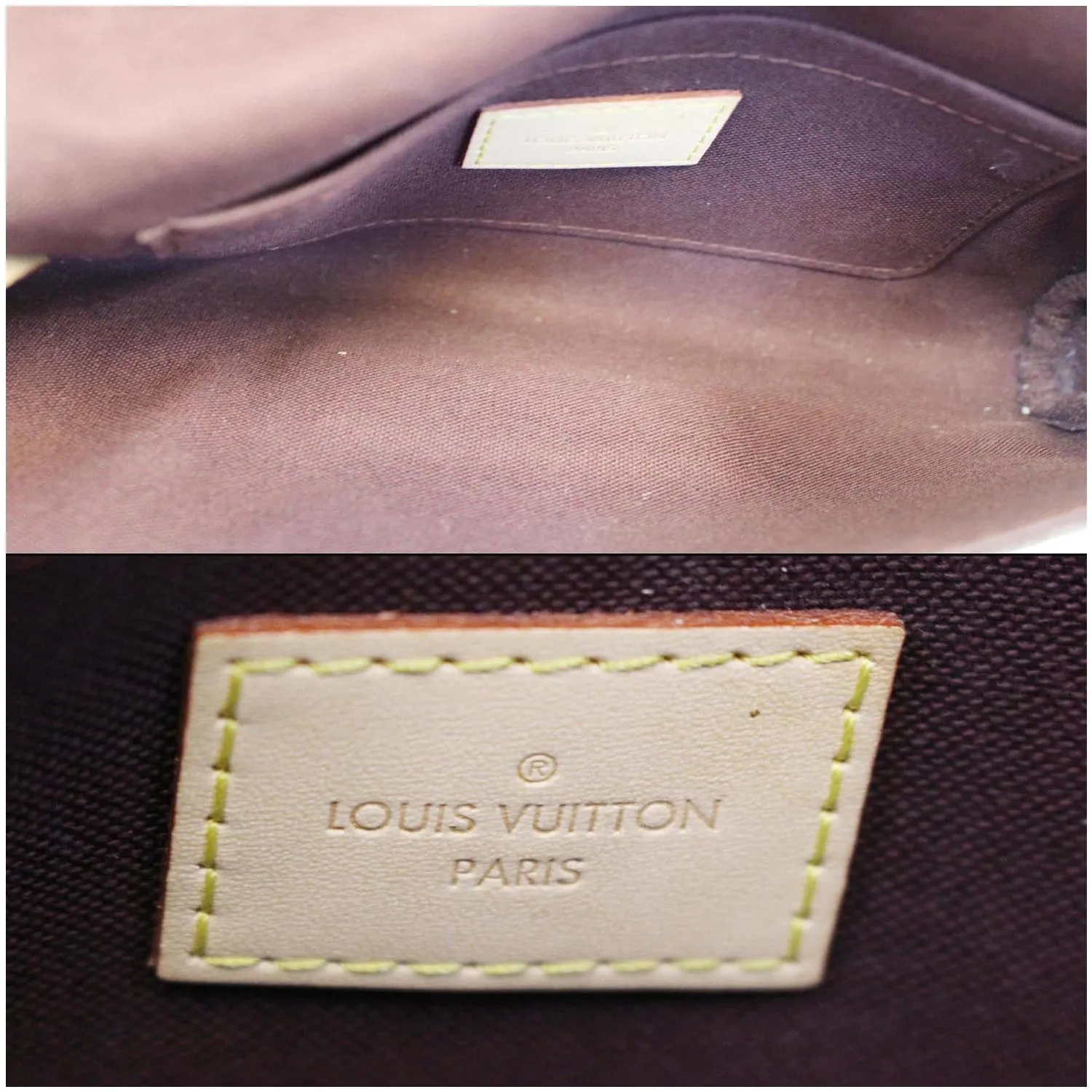LOUIS VUITTON Favorite PM Monogram Canvas Crossbody Bag Brown