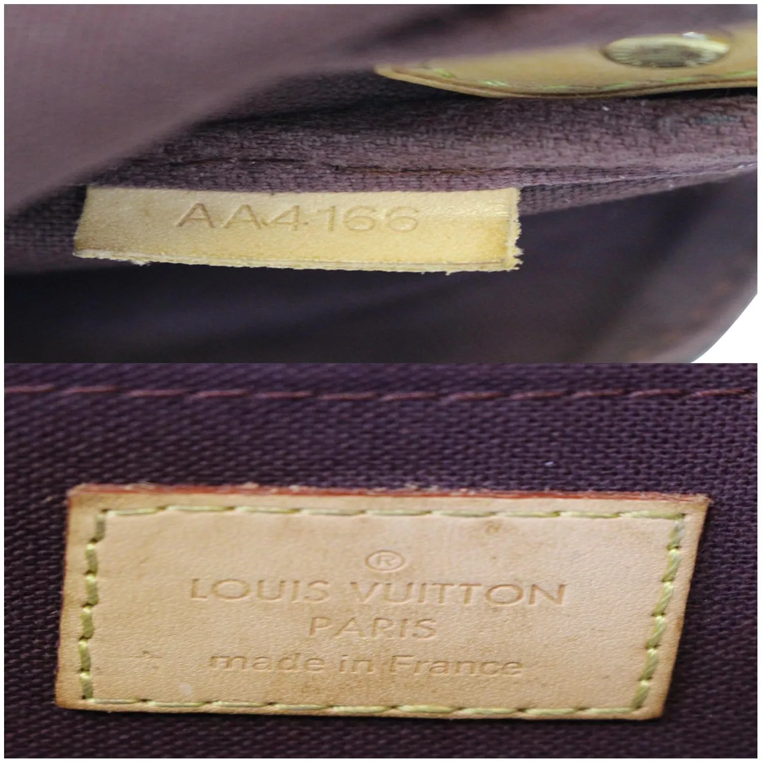LOUIS VUITTON Favorite PM Monogram Canvas Crossbody Bag Brown