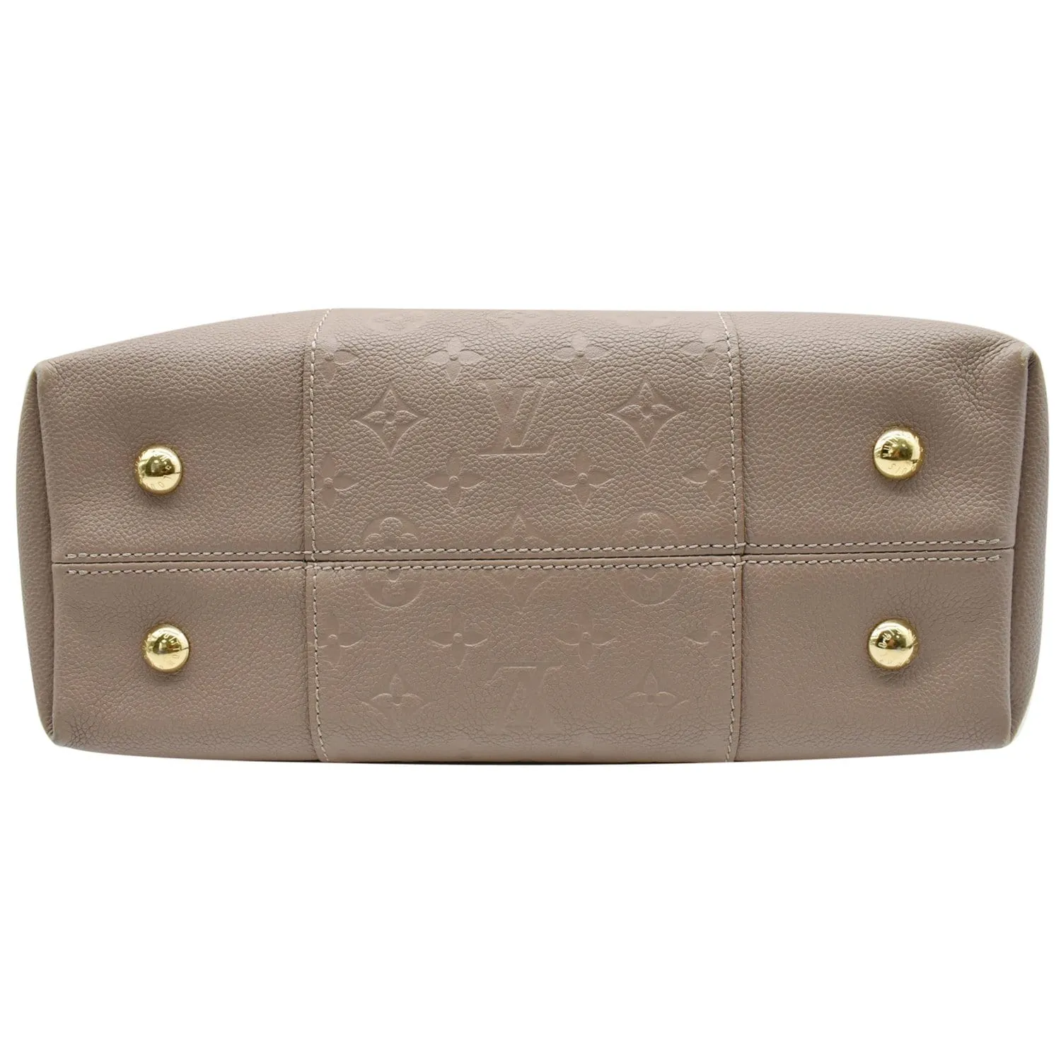 LOUIS VUITTON Melie Empreinte Leather Hobo Bag Taupe Glace