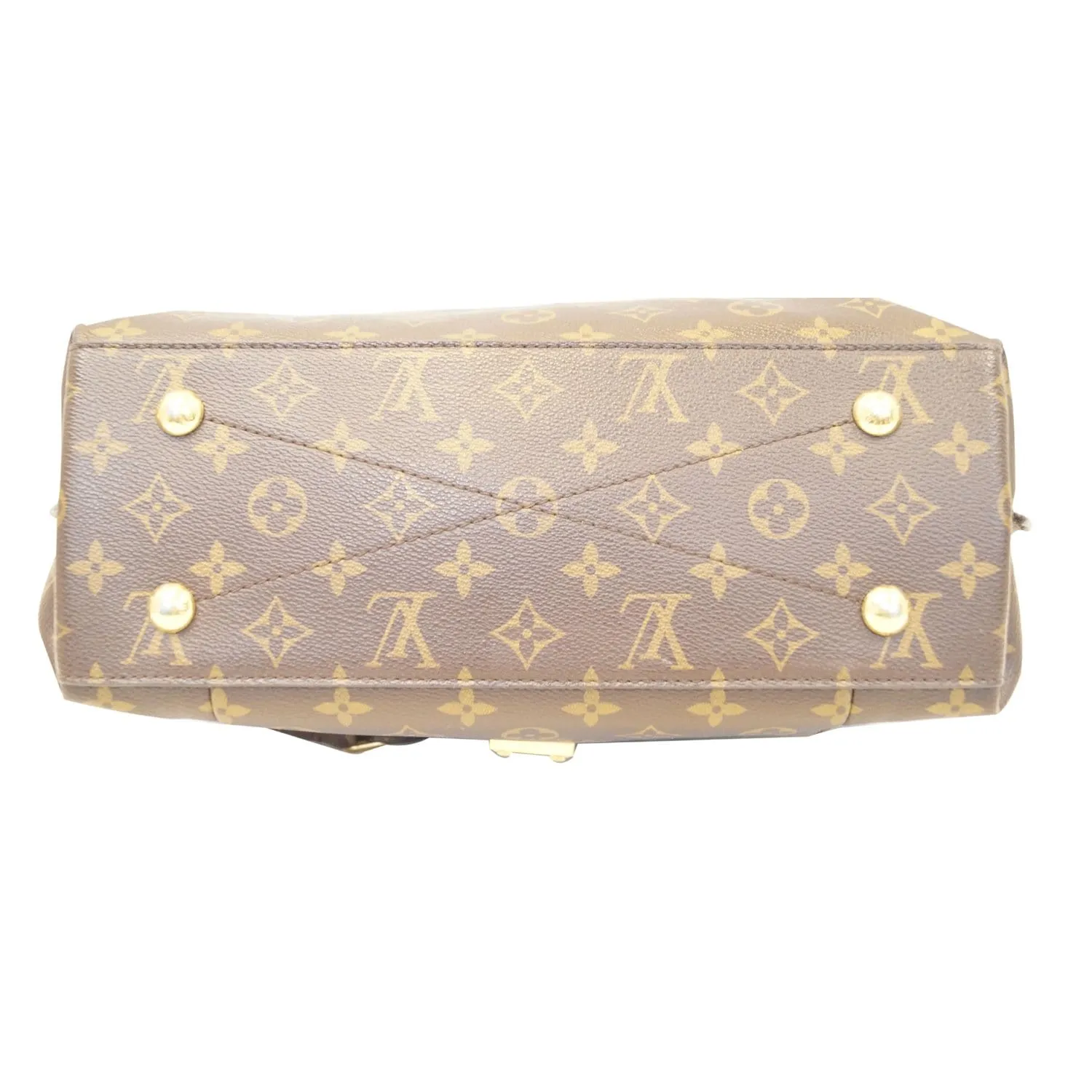 LOUIS VUITTON Metis Hobo Monogram Canvas Shoulder Bag Brown