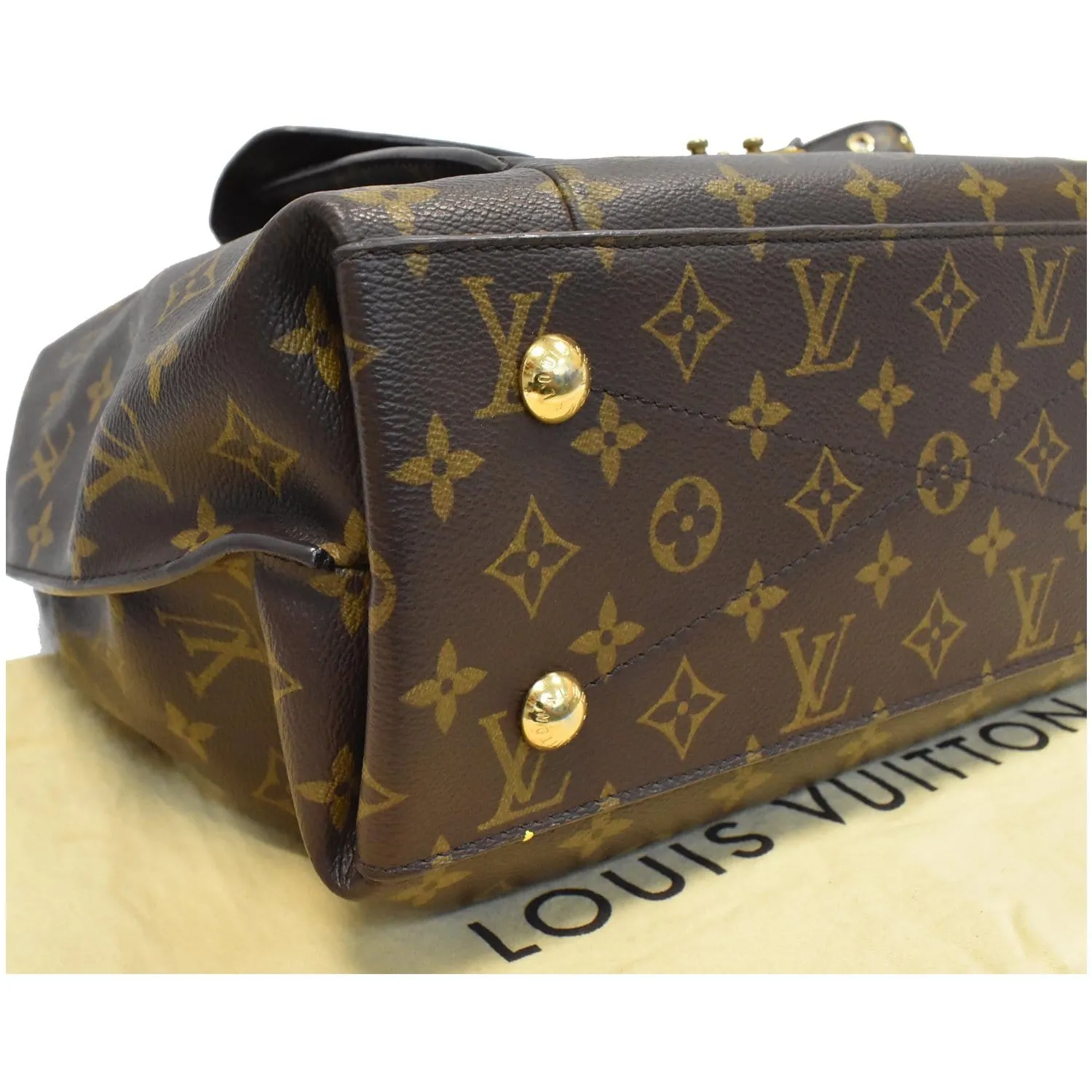 LOUIS VUITTON Metis Hobo Monogram Canvas Shoulder Bag Brown