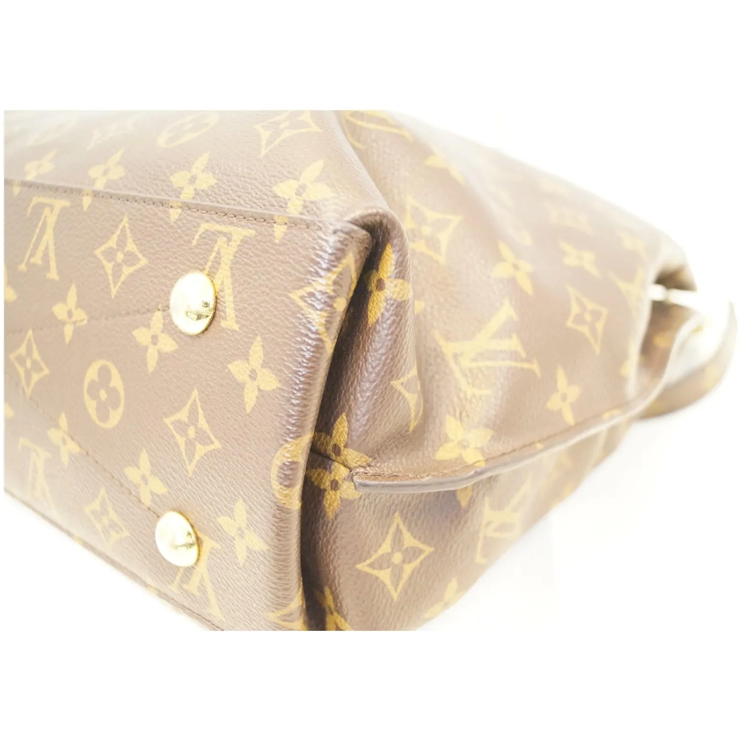 LOUIS VUITTON Metis Hobo Monogram Canvas Shoulder Bag Brown