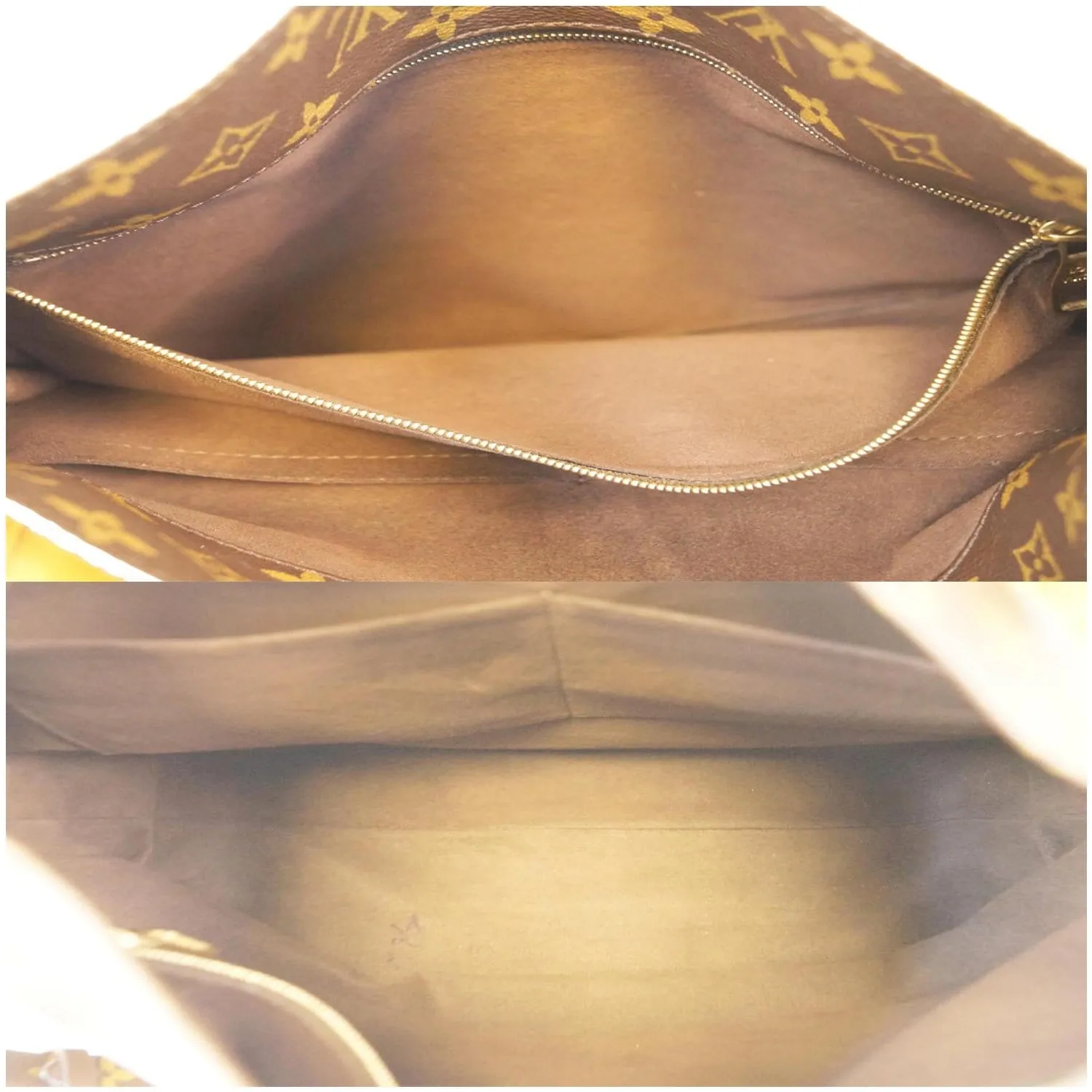 LOUIS VUITTON Metis Hobo Monogram Canvas Shoulder Bag Brown