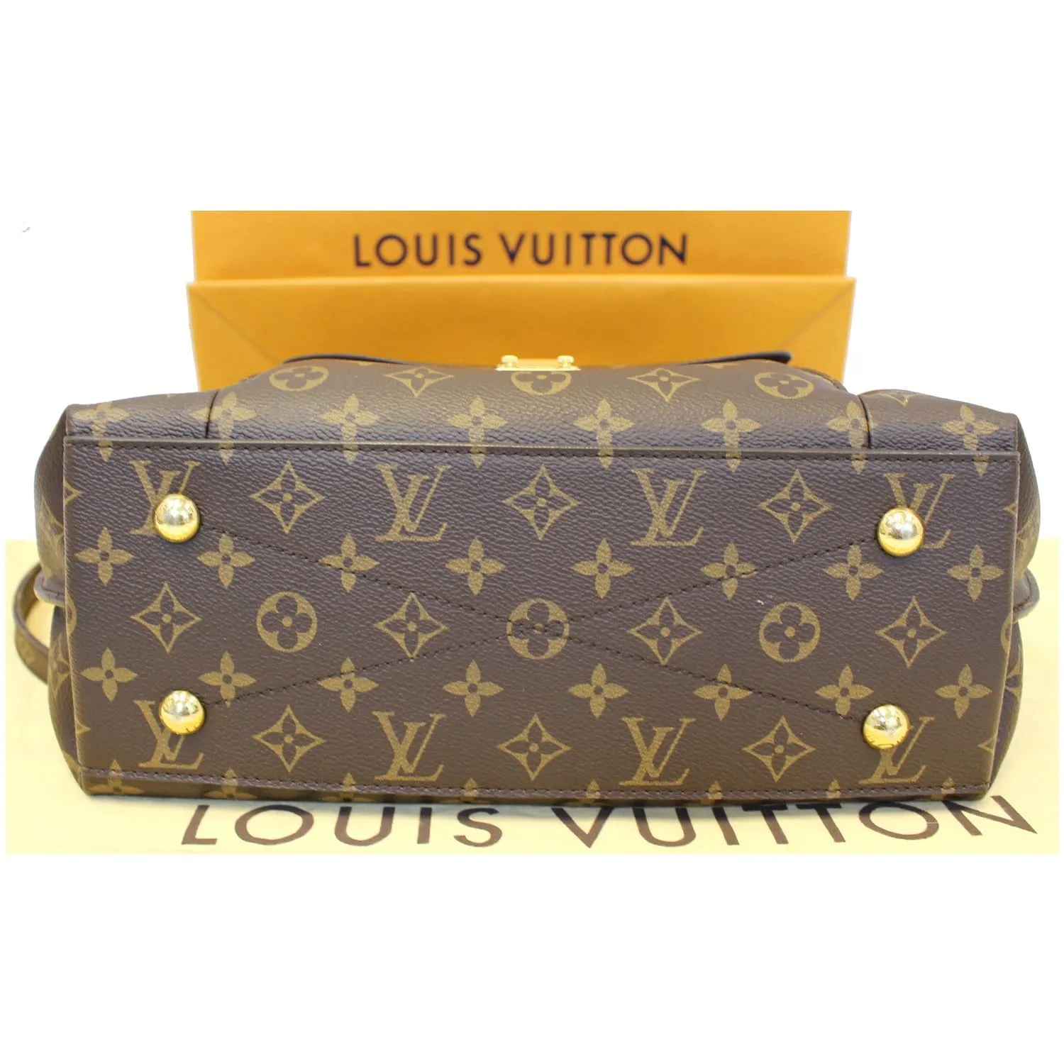 LOUIS VUITTON Metis Hobo Monogram Canvas Shoulder Bag Brown