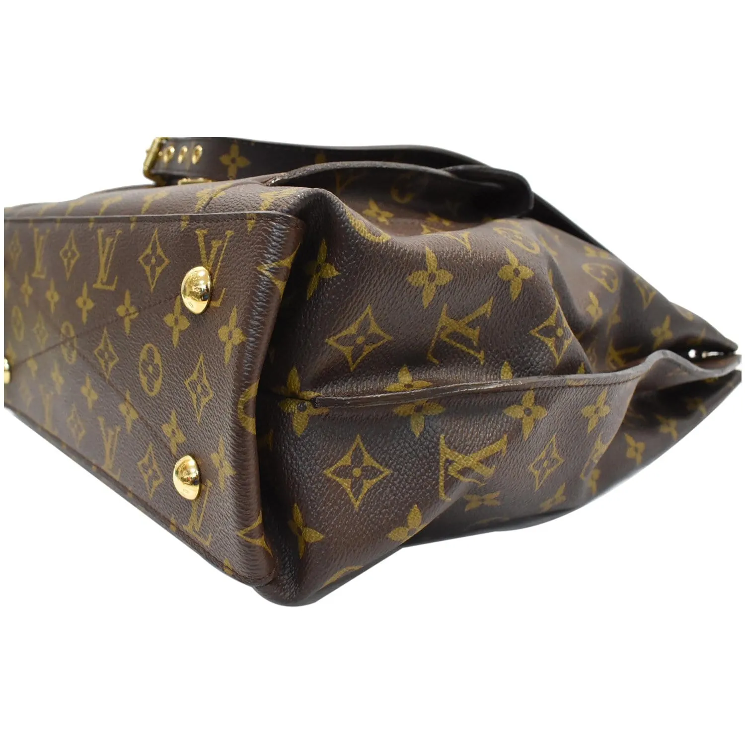 LOUIS VUITTON Metis Hobo Monogram Canvas Shoulder Bag Brown