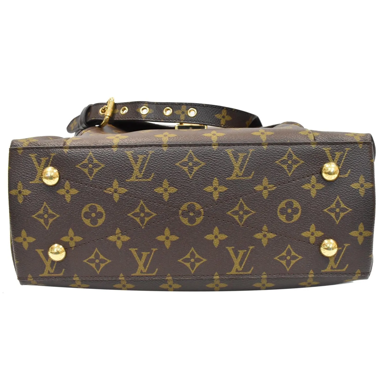 LOUIS VUITTON Metis Hobo Monogram Canvas Shoulder Bag Brown