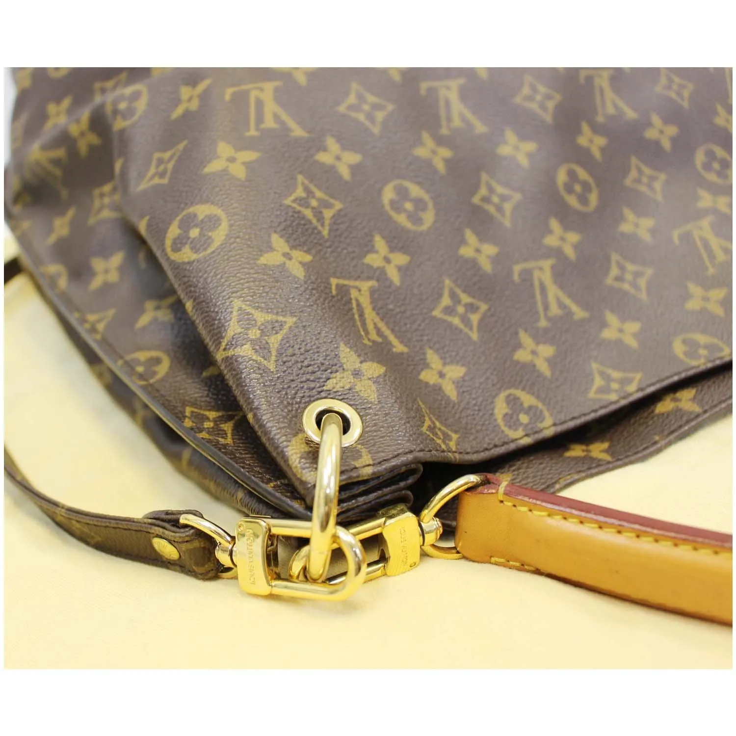LOUIS VUITTON Metis Hobo Monogram Canvas Shoulder Bag Brown