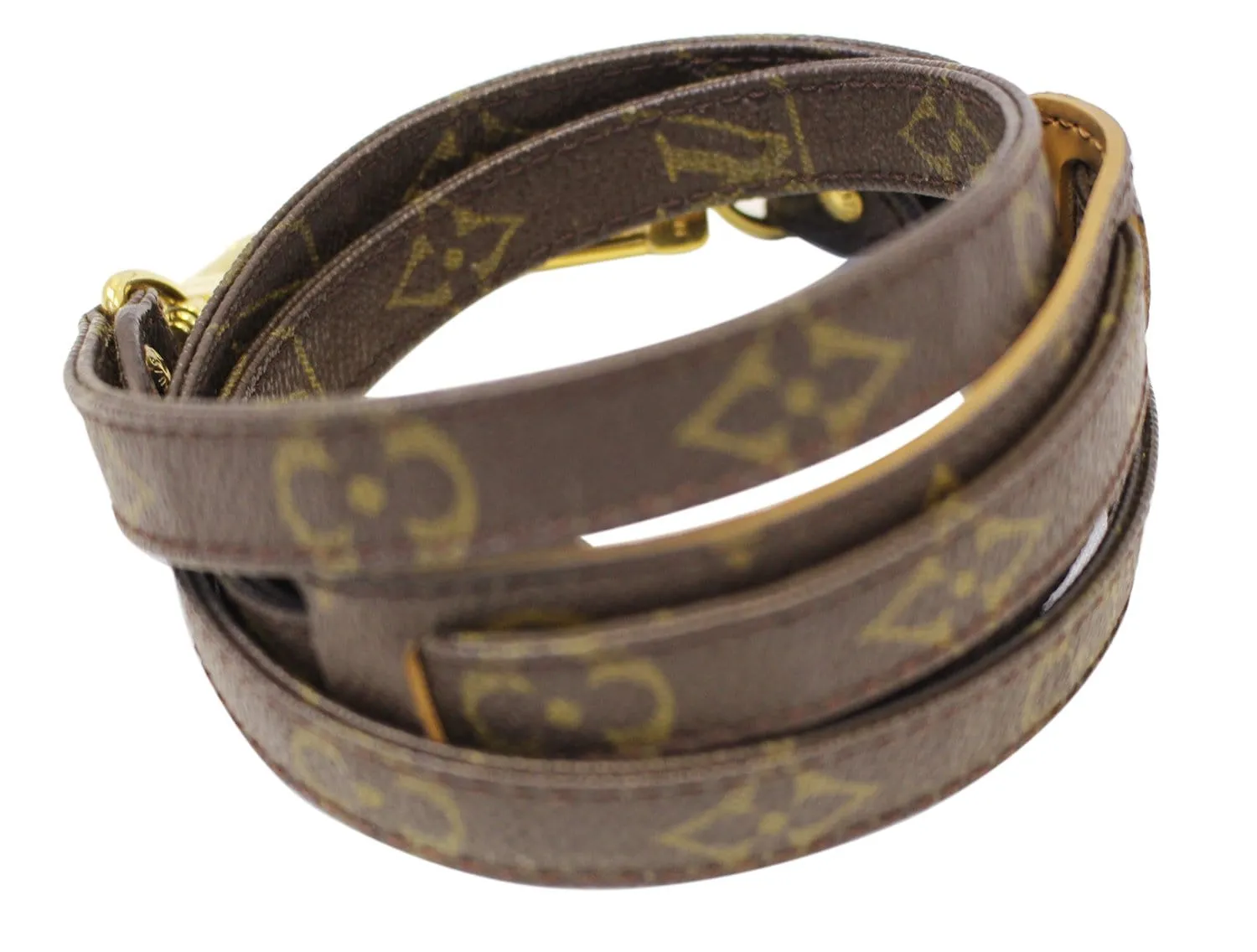 LOUIS VUITTON Monogram Brown Shoulder Strap For Metis and Similar - Sale