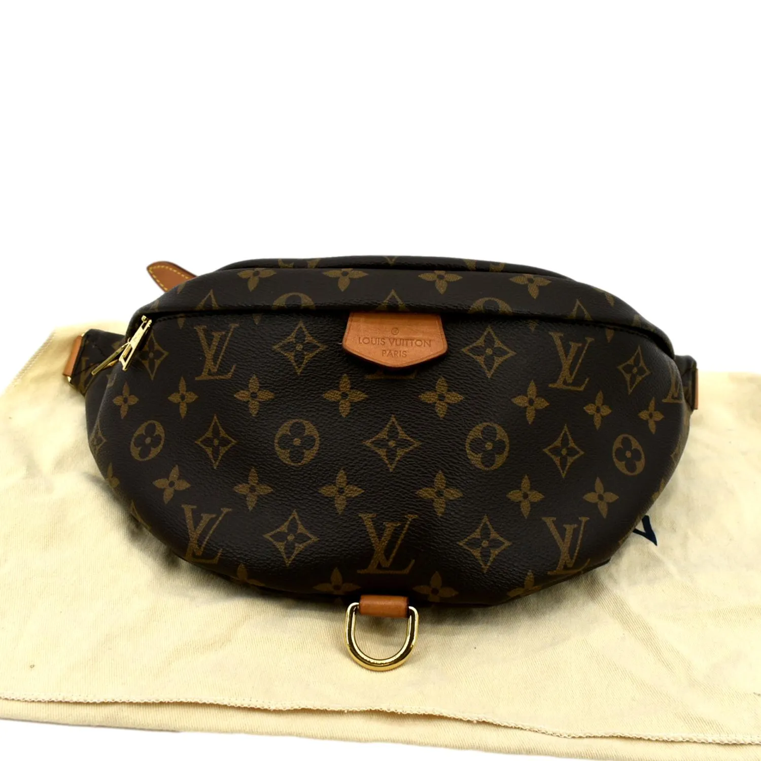 LOUIS VUITTON Monogram Canvas Bumbag Brown