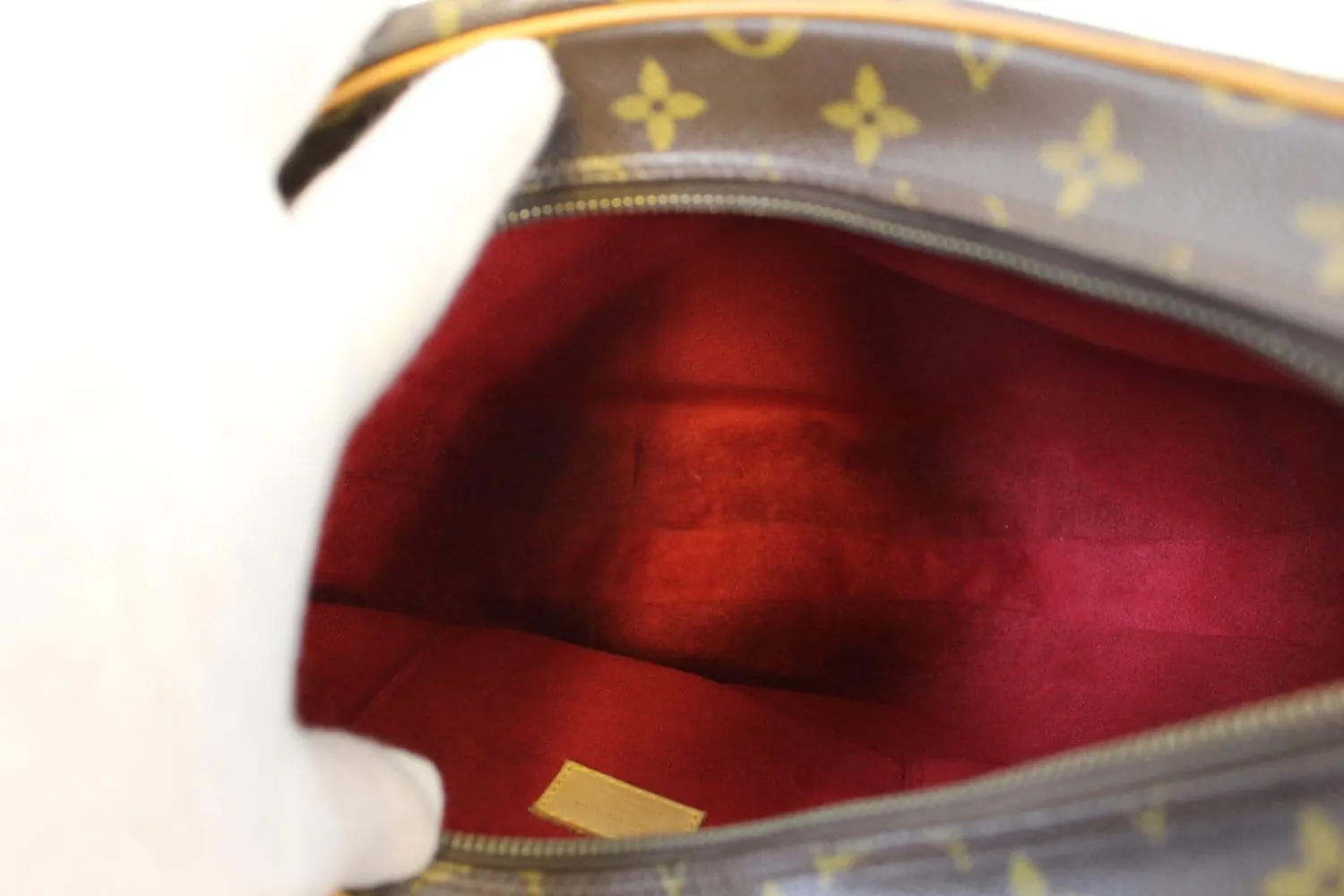 LOUIS VUITTON Monogram Canvas Croissant GM Bag