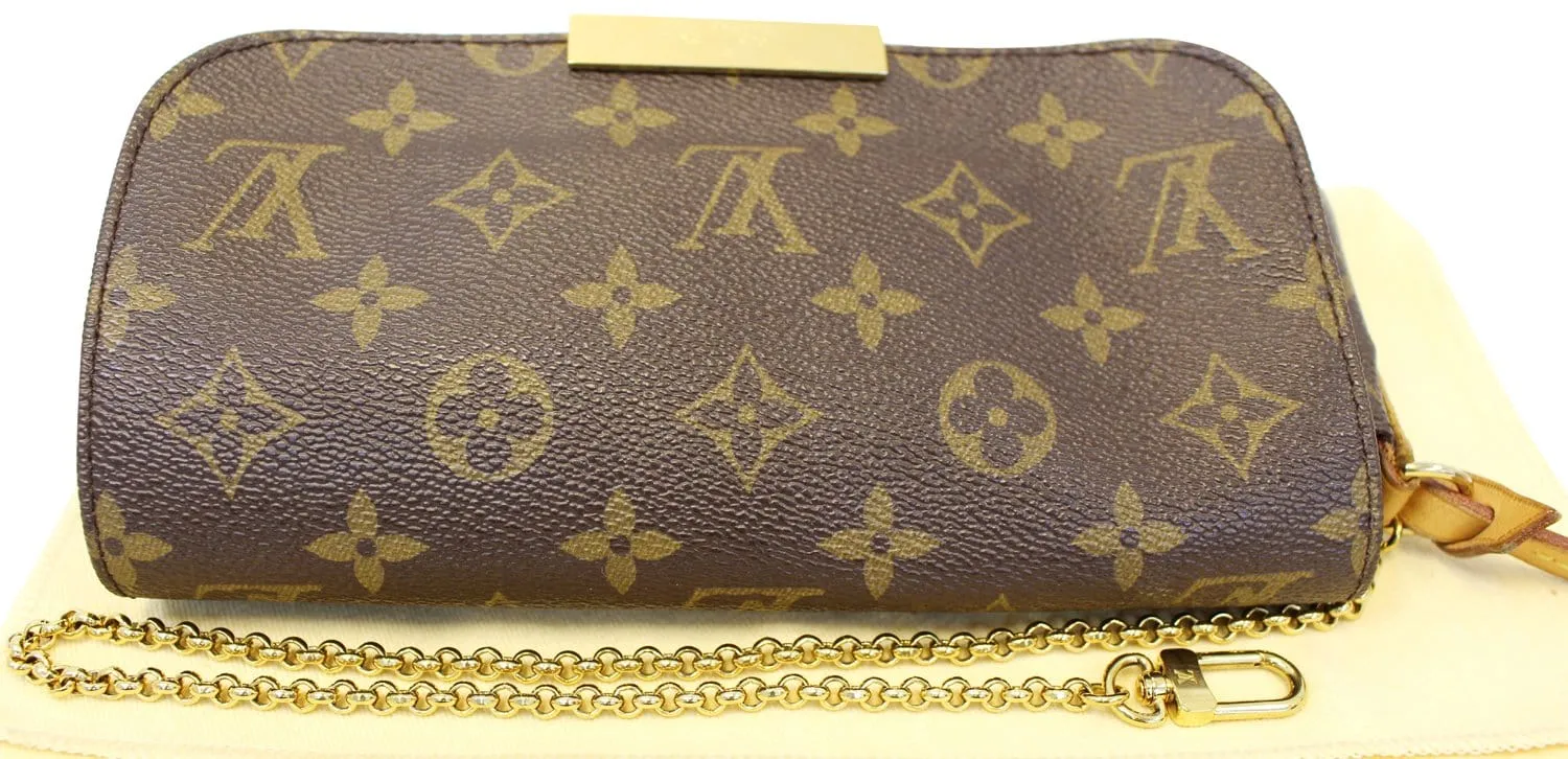 LOUIS VUITTON Monogram Canvas Favorite PM Crossbody Bag