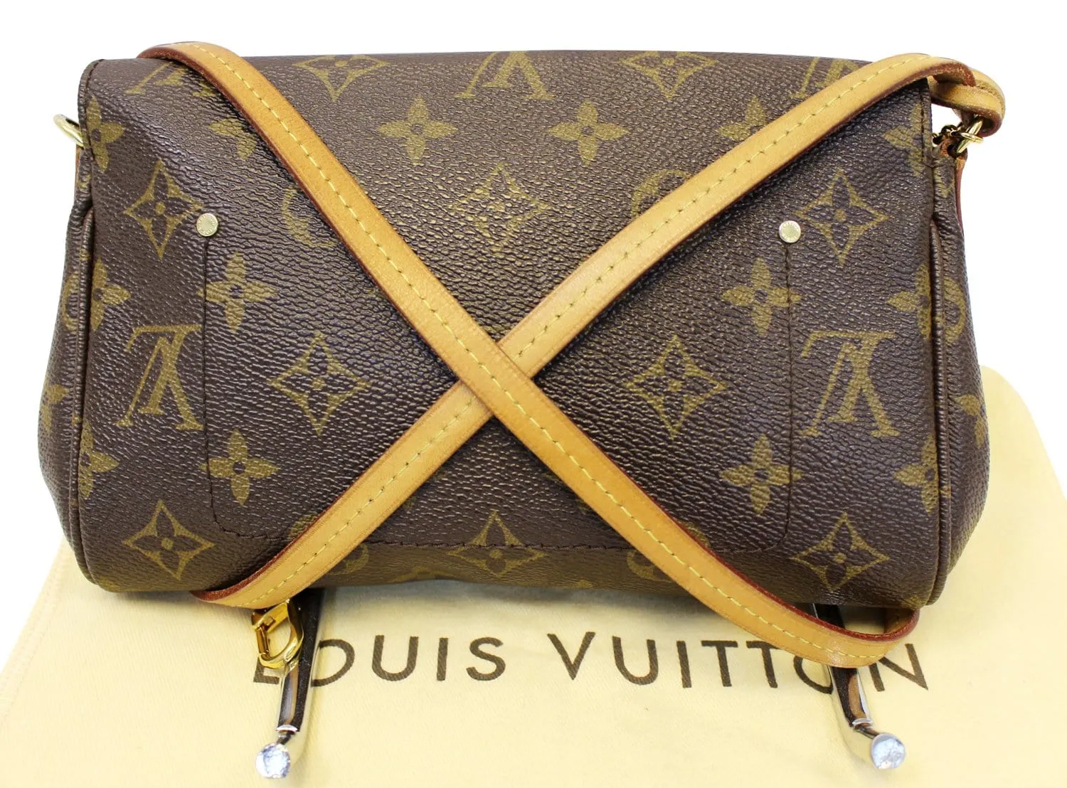 LOUIS VUITTON Monogram Canvas Favorite PM Crossbody Bag