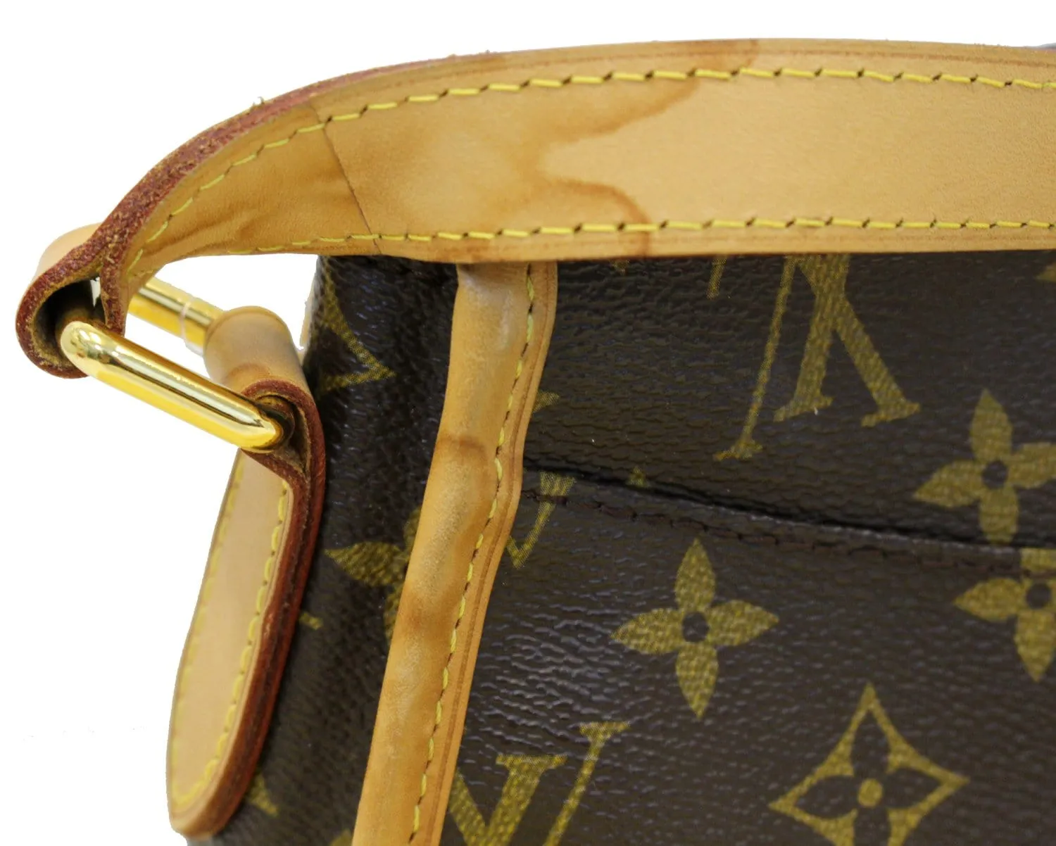 LOUIS VUITTON Monogram Canvas Menilmontant PM Shoulder Crossbody Bag