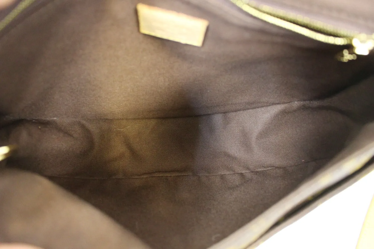 LOUIS VUITTON Monogram Canvas Menilmontant PM Shoulder Crossbody Bag