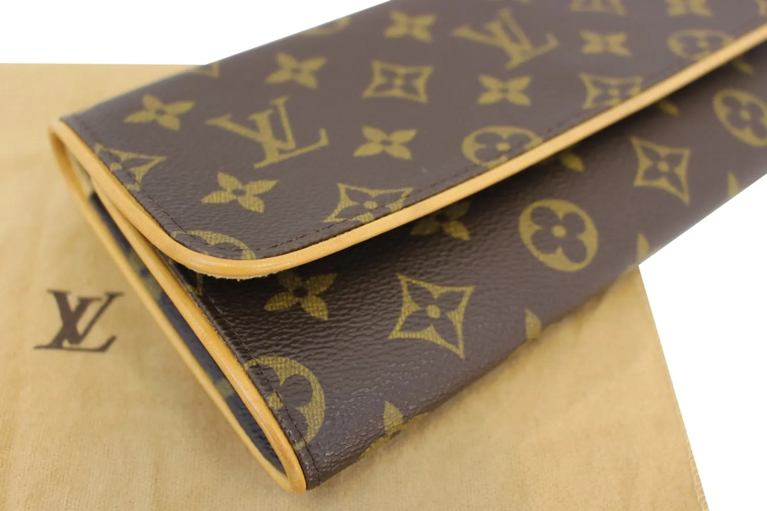 LOUIS VUITTON Monogram Canvas Twin GM Crossbody Bag