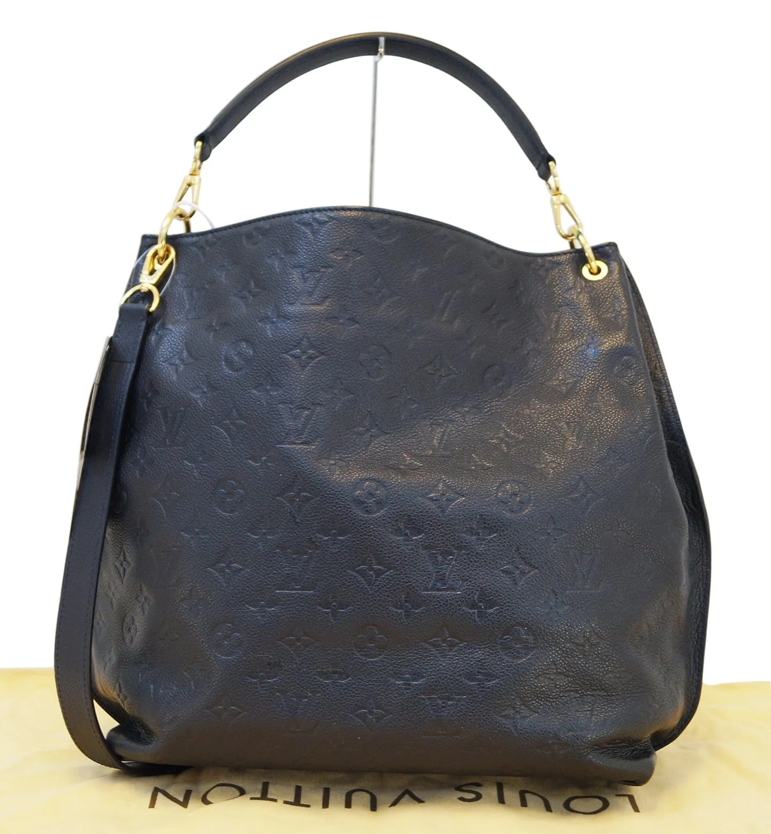 LOUIS VUITTON Monogram Empreinte Metis Hobo Shoulder Bag with Strap