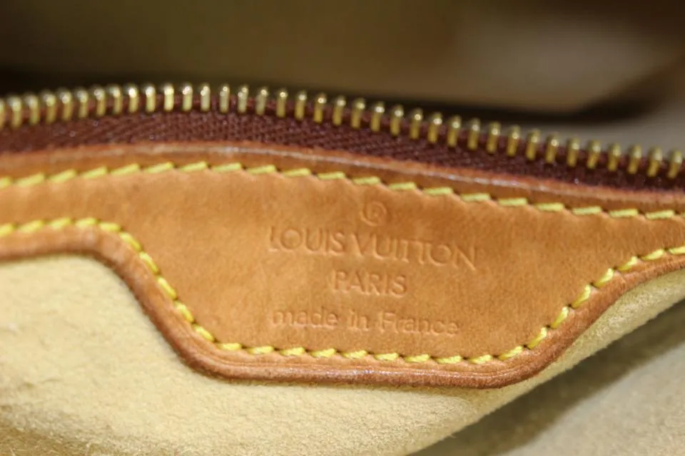Louis Vuitton Monogram Looping GM Zip Hobo Bag 1026lv44