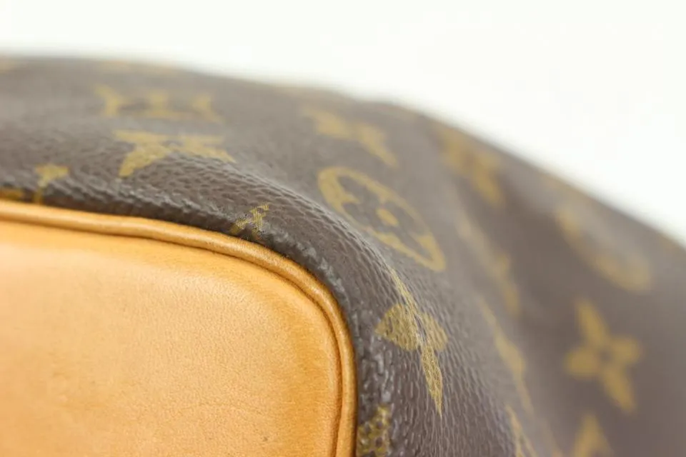 Louis Vuitton Monogram Petit Noe Drawstring Bucket Hobo 44lk91