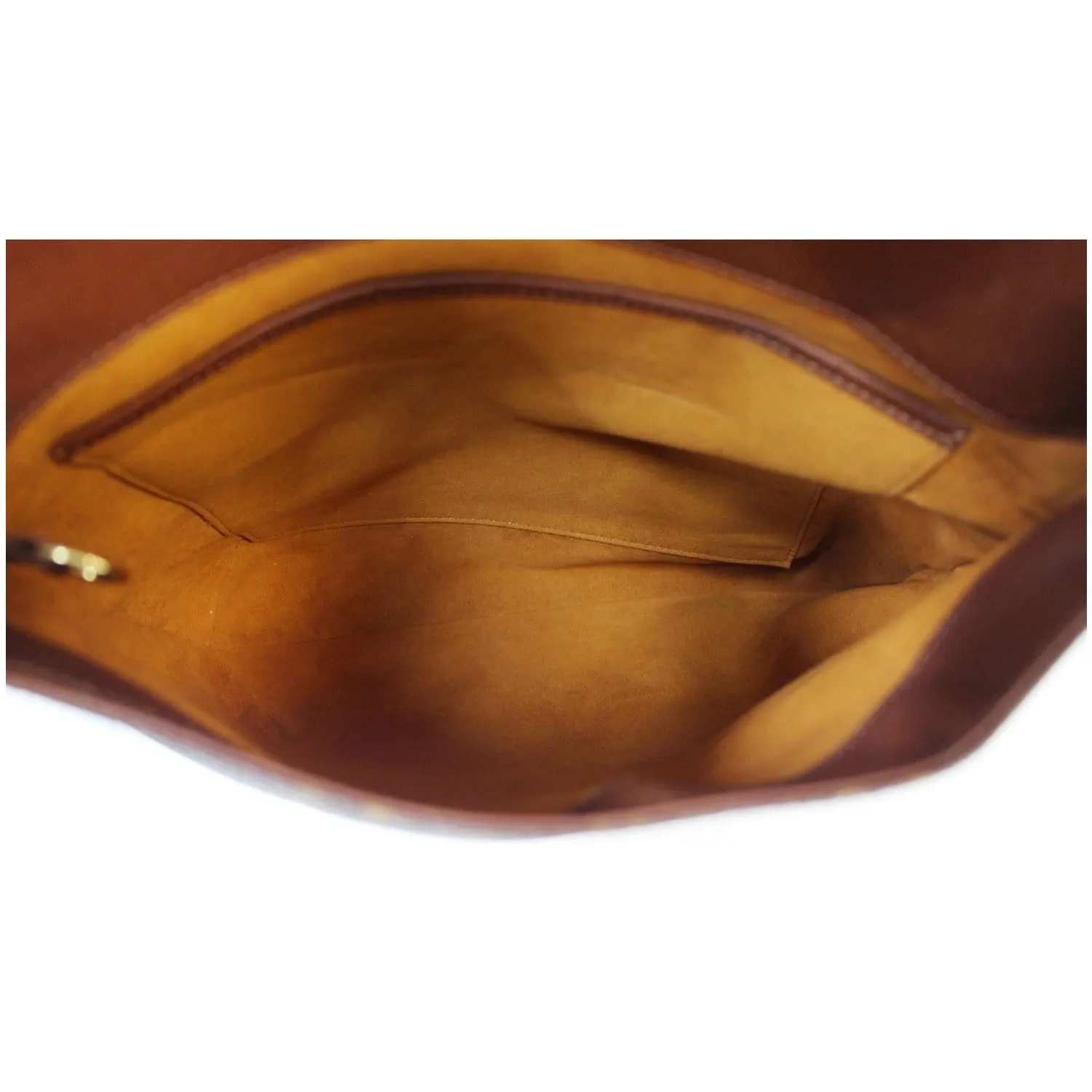 LOUIS VUITTON Musette Salsa GM Monogram Canvas Crossbody Shoulder Bag Brown
