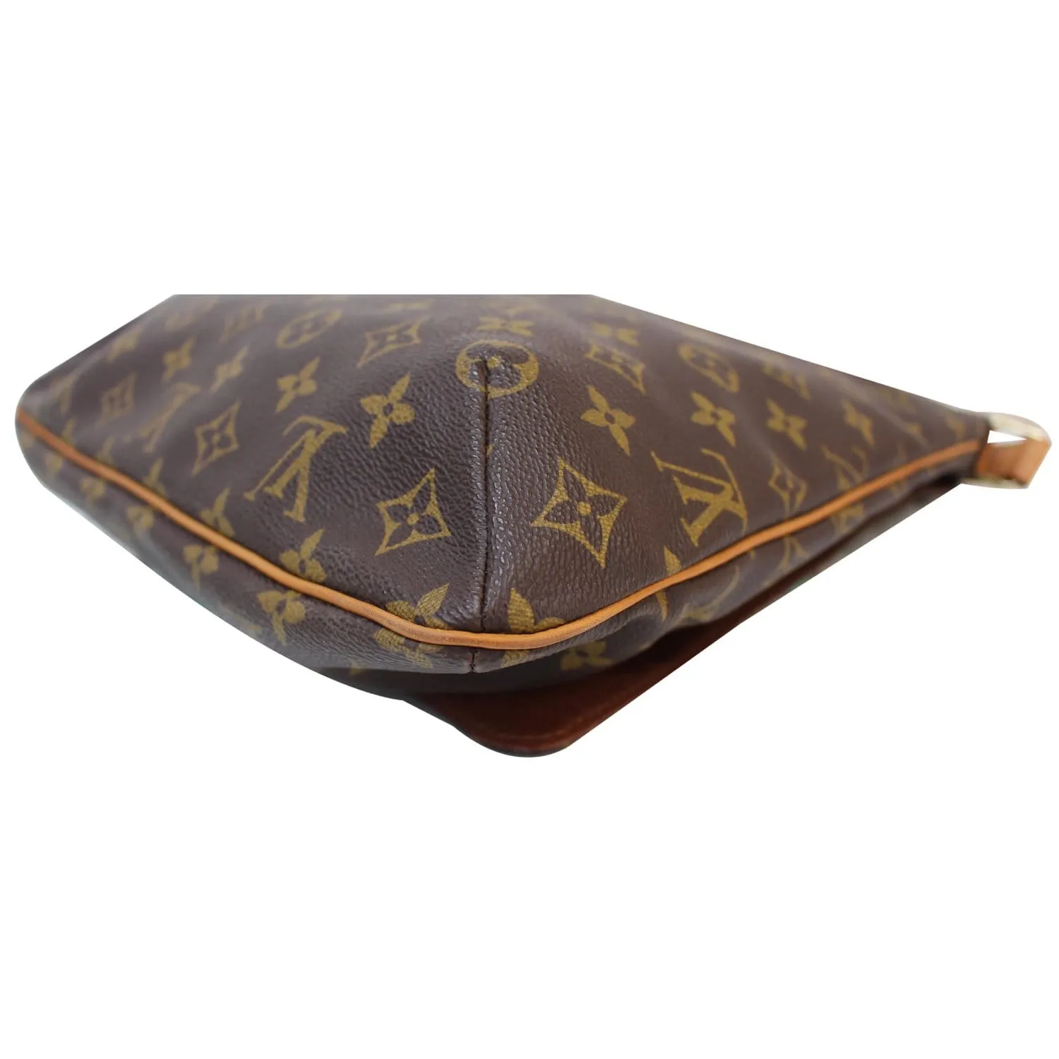 LOUIS VUITTON Musette Salsa GM Monogram Canvas Crossbody Shoulder Bag Brown