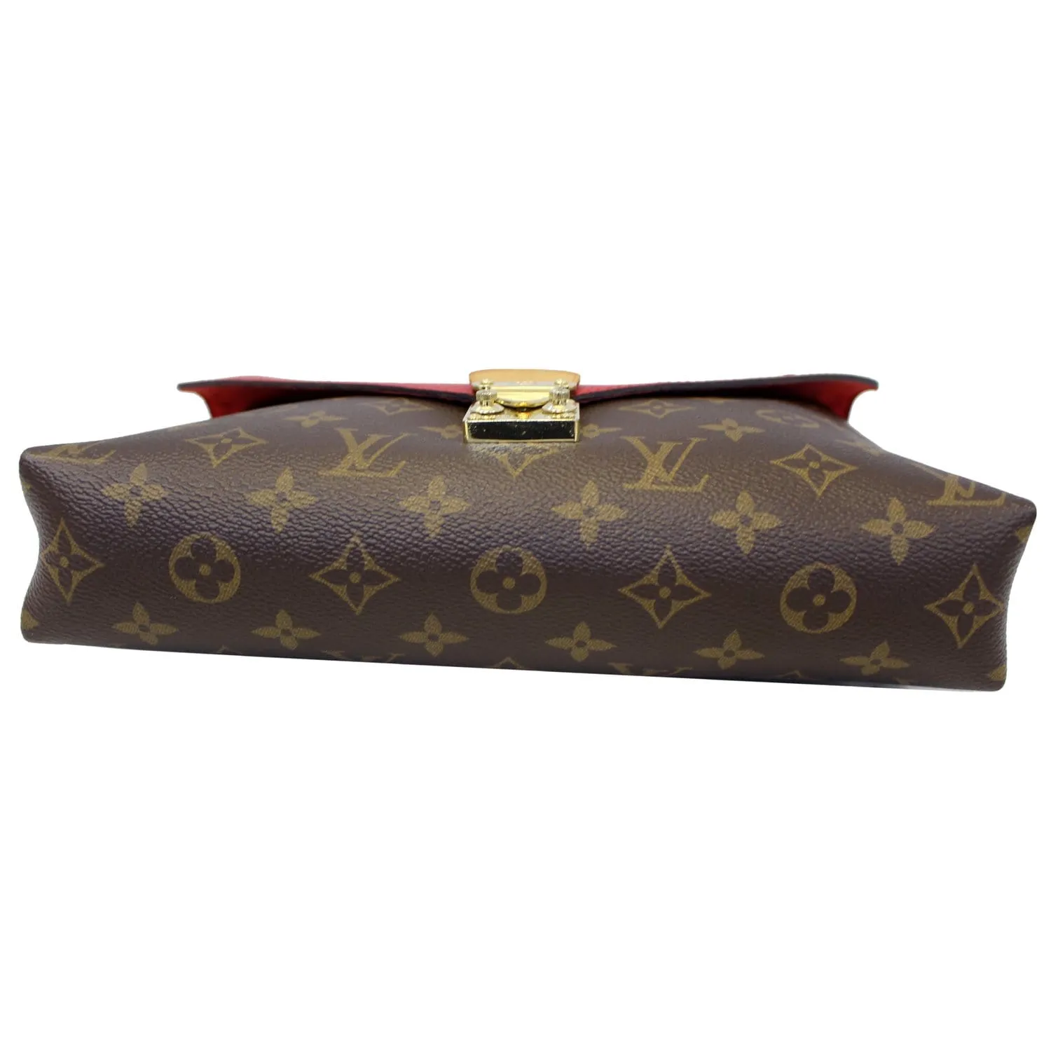 LOUIS VUITTON Pallas Chain Monogram Canvas Crossbody Bag Brown - 15% OFF