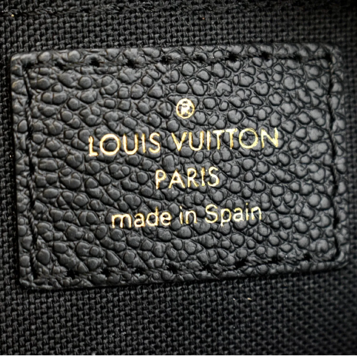 LOUIS VUITTON Pallas Monogram Canvas Clutch Crossbody Bag Brown