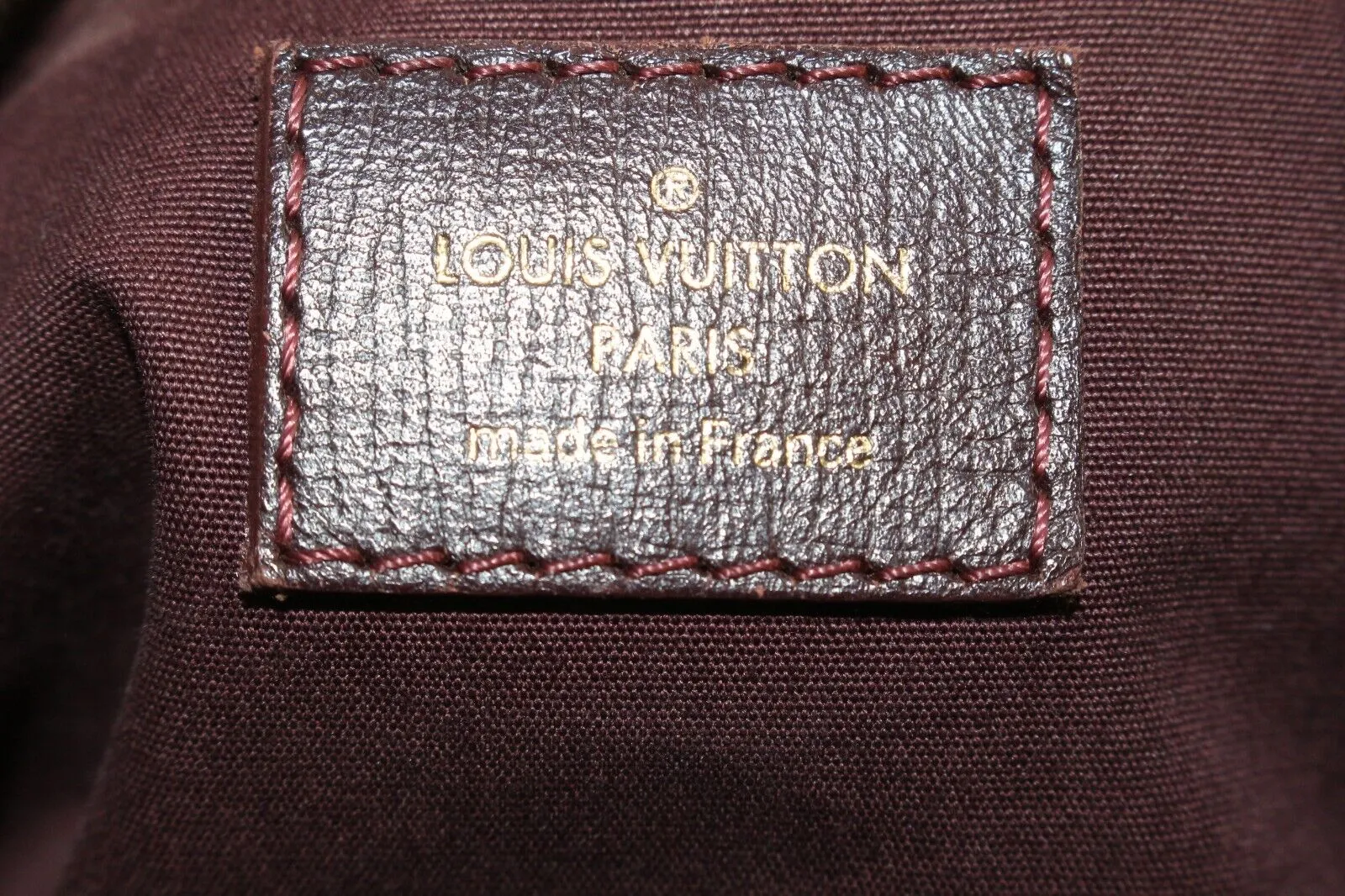 LOUIS VUITTON Rendez-Vous Idylle Hobo Denim Canvas Bordeaux 5LK0104K
